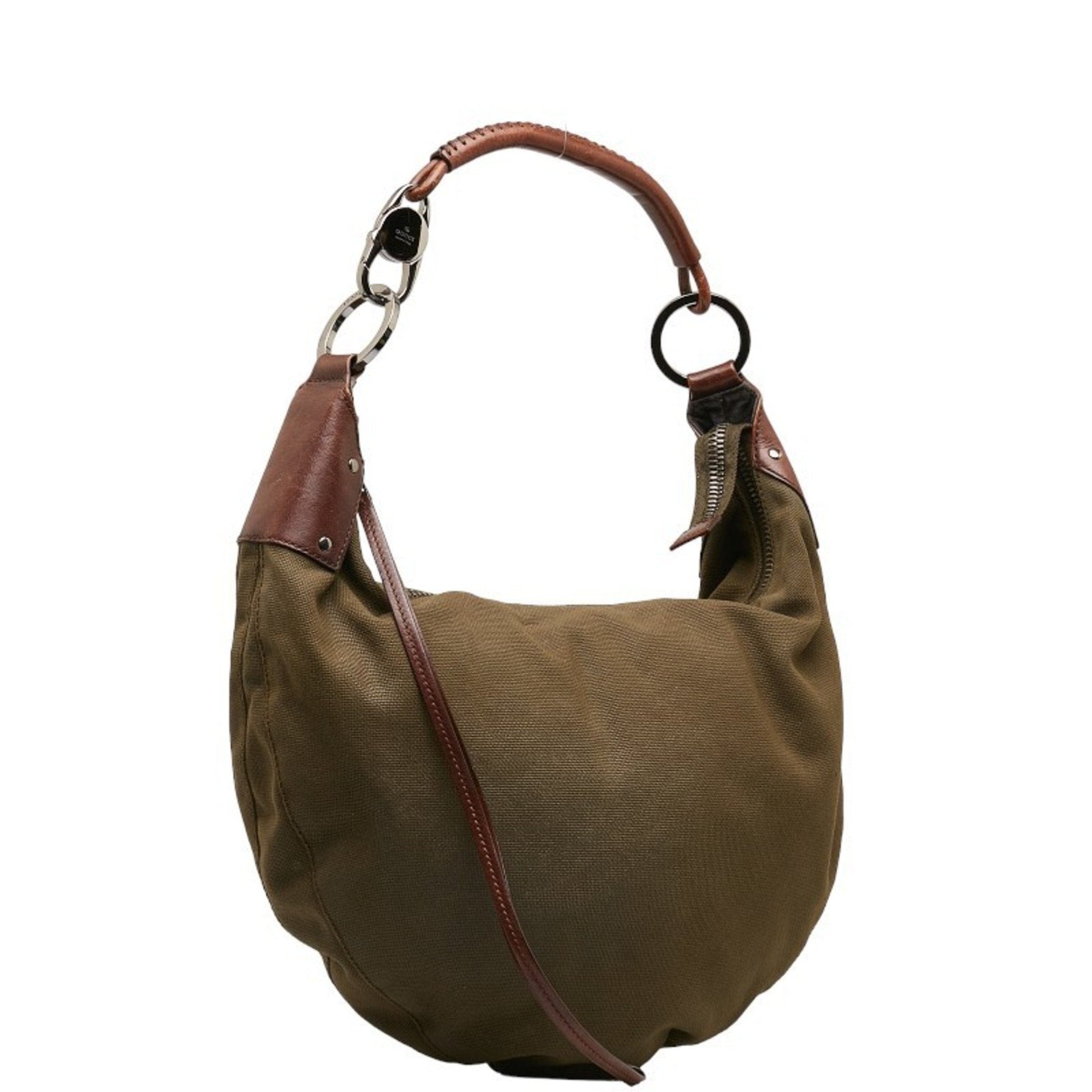 Gucci Canvas Shoulder Bag