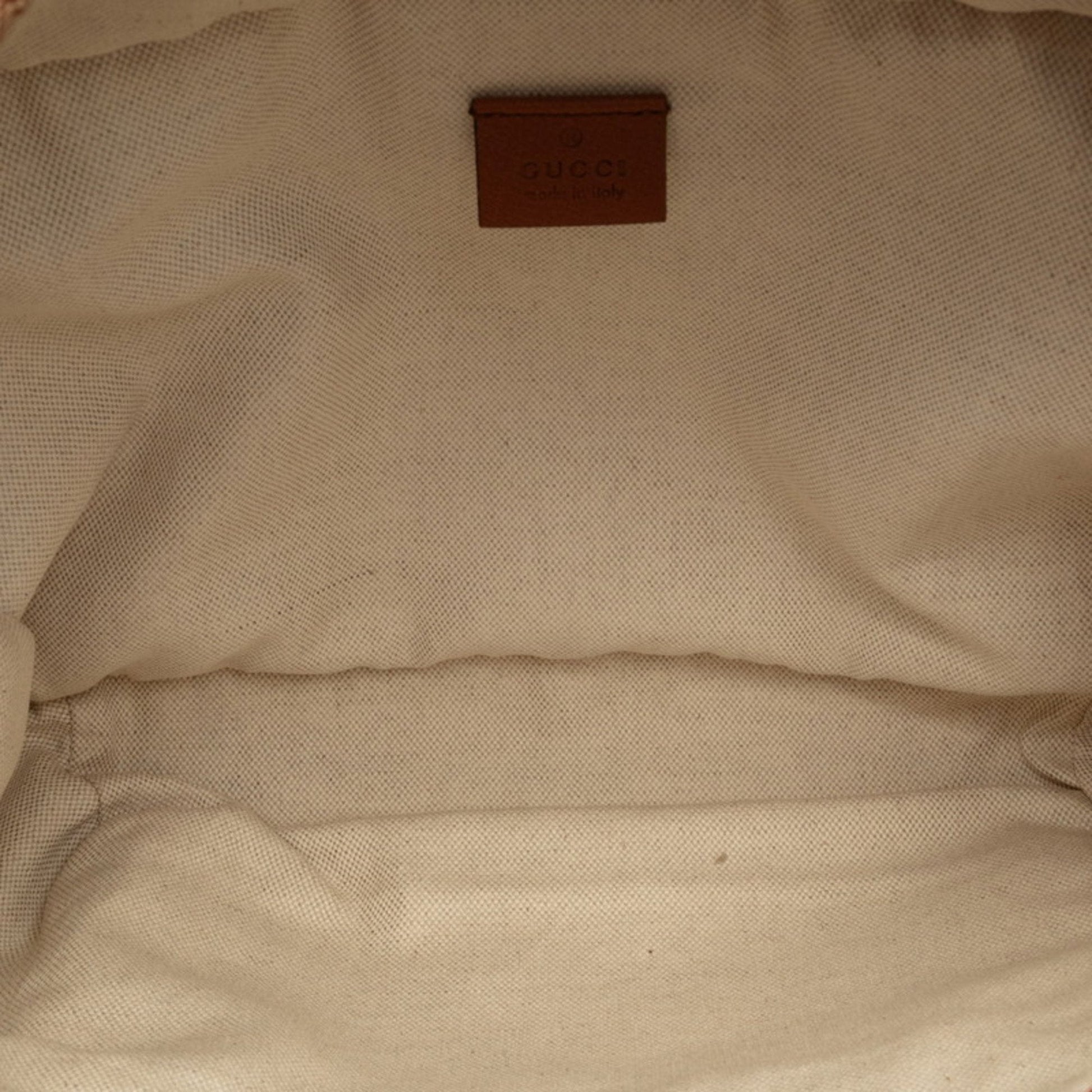 Gucci Canvas Backpack