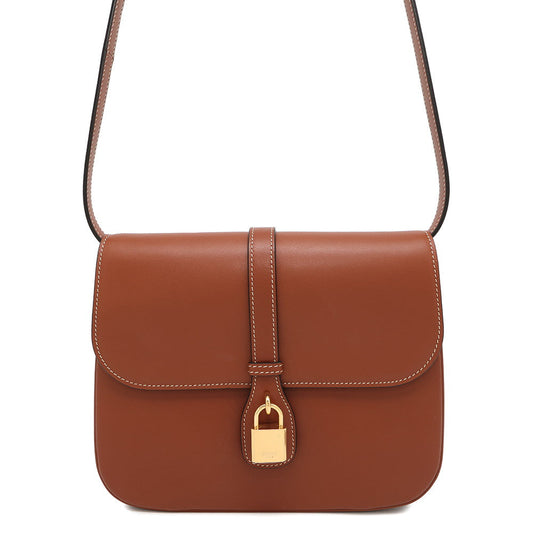 CELINE Shoulder Bag Taboo Brown196583 Calf Leather Size Medium