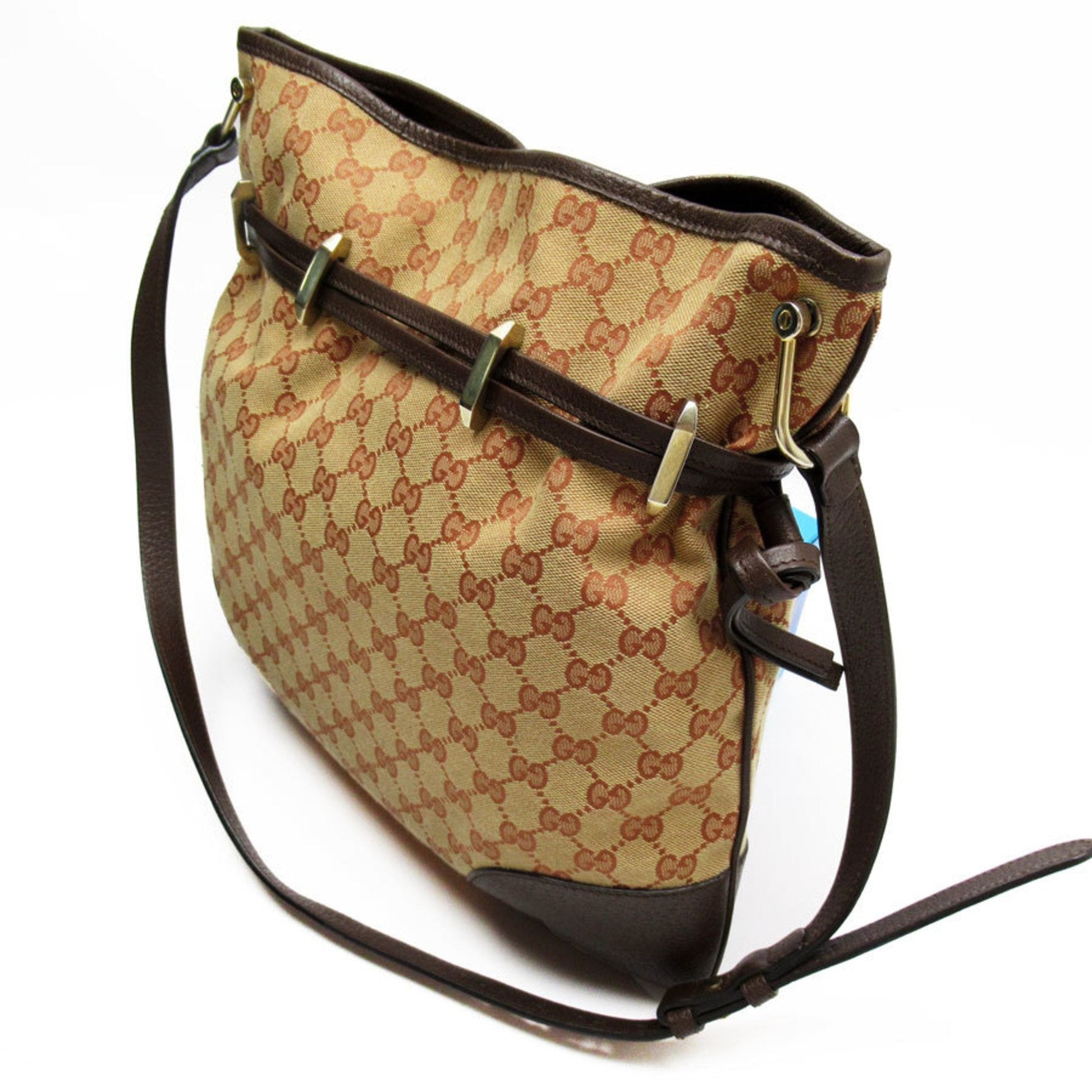 Gucci Canvas Shoulder Bag