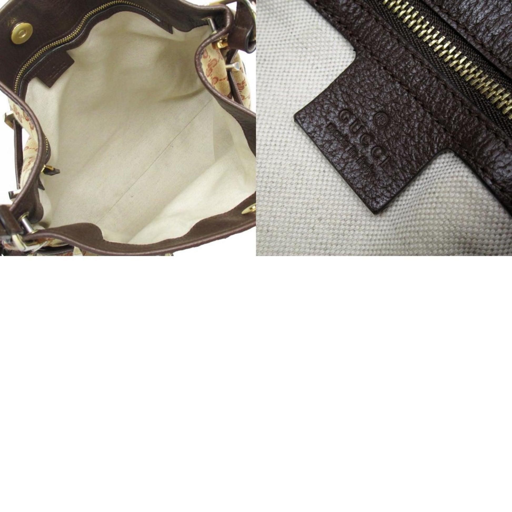 Gucci Canvas Shoulder Bag