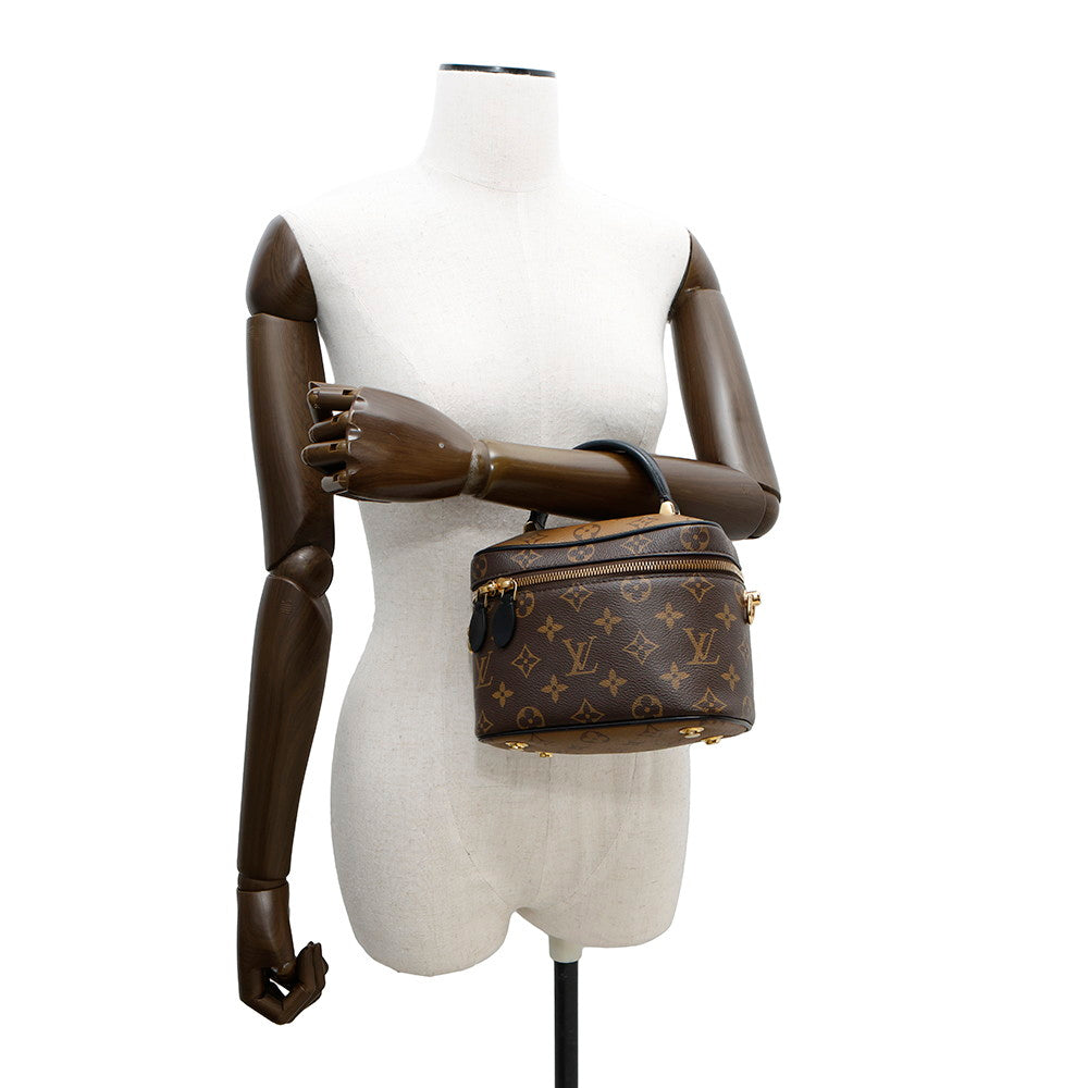 LOUIS VUITTON Vanity NV NoirM45165 Monogram Monogram Reverse Canvas Size PM