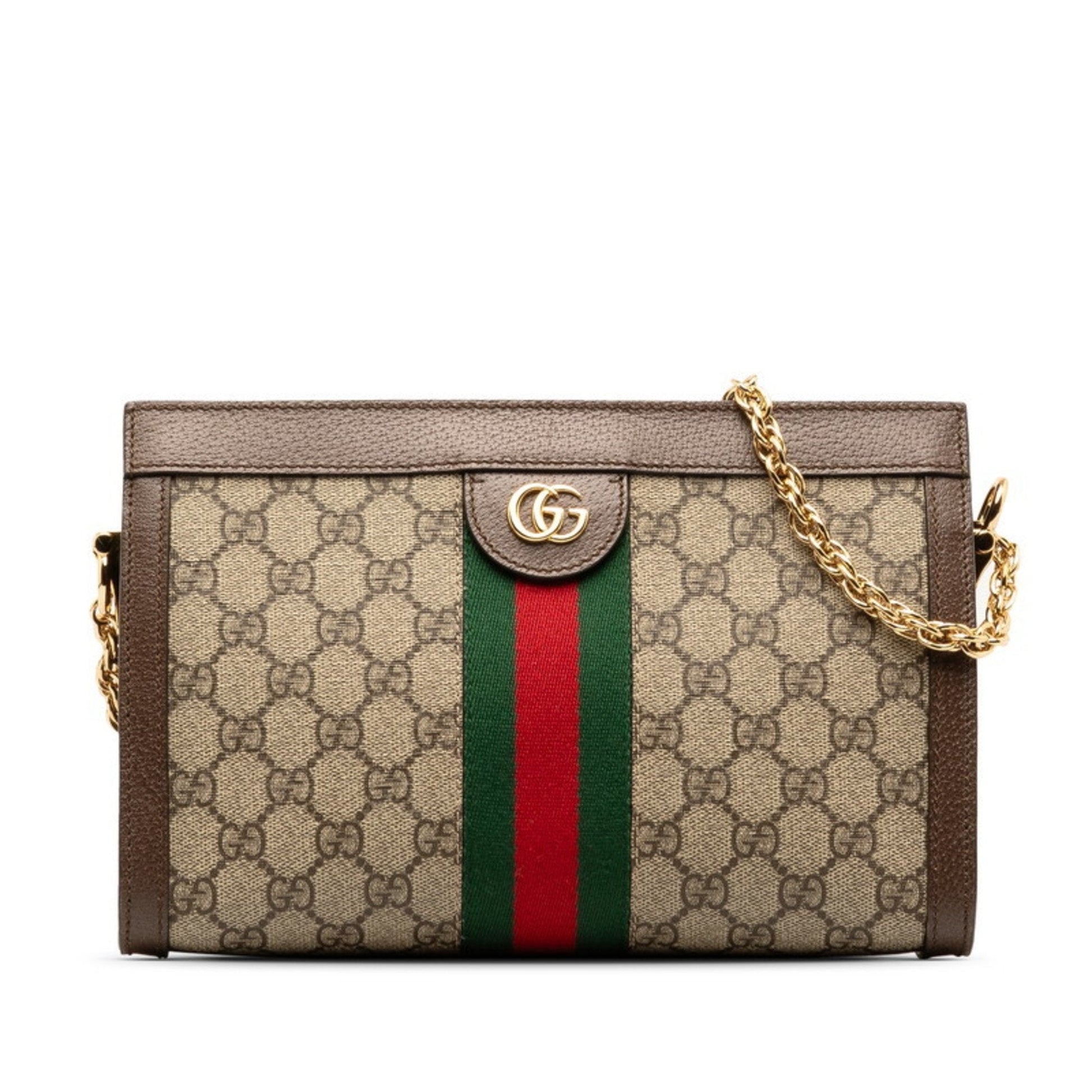 Gucci Canvas Shoulder Bag