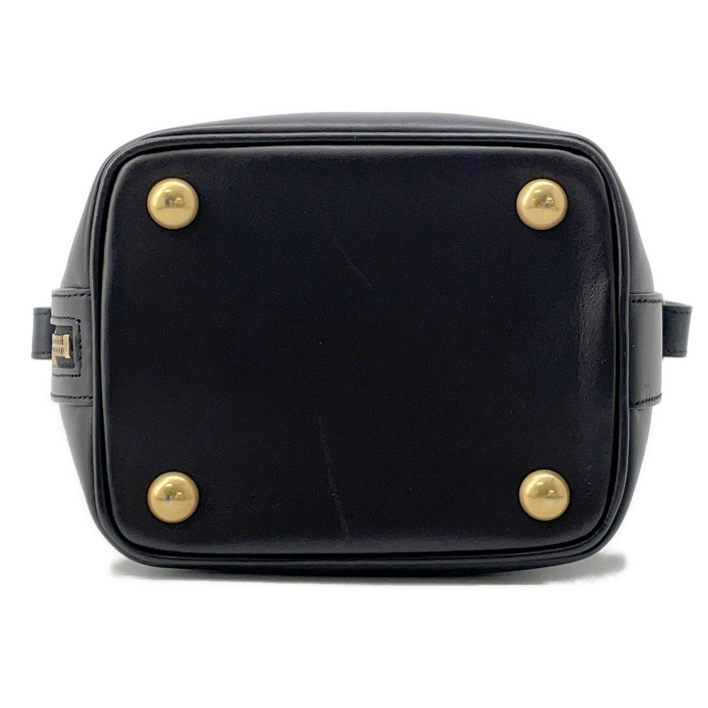 SAINT LAURENT PARIS Emmanuel Shoulder Black40240 Leather