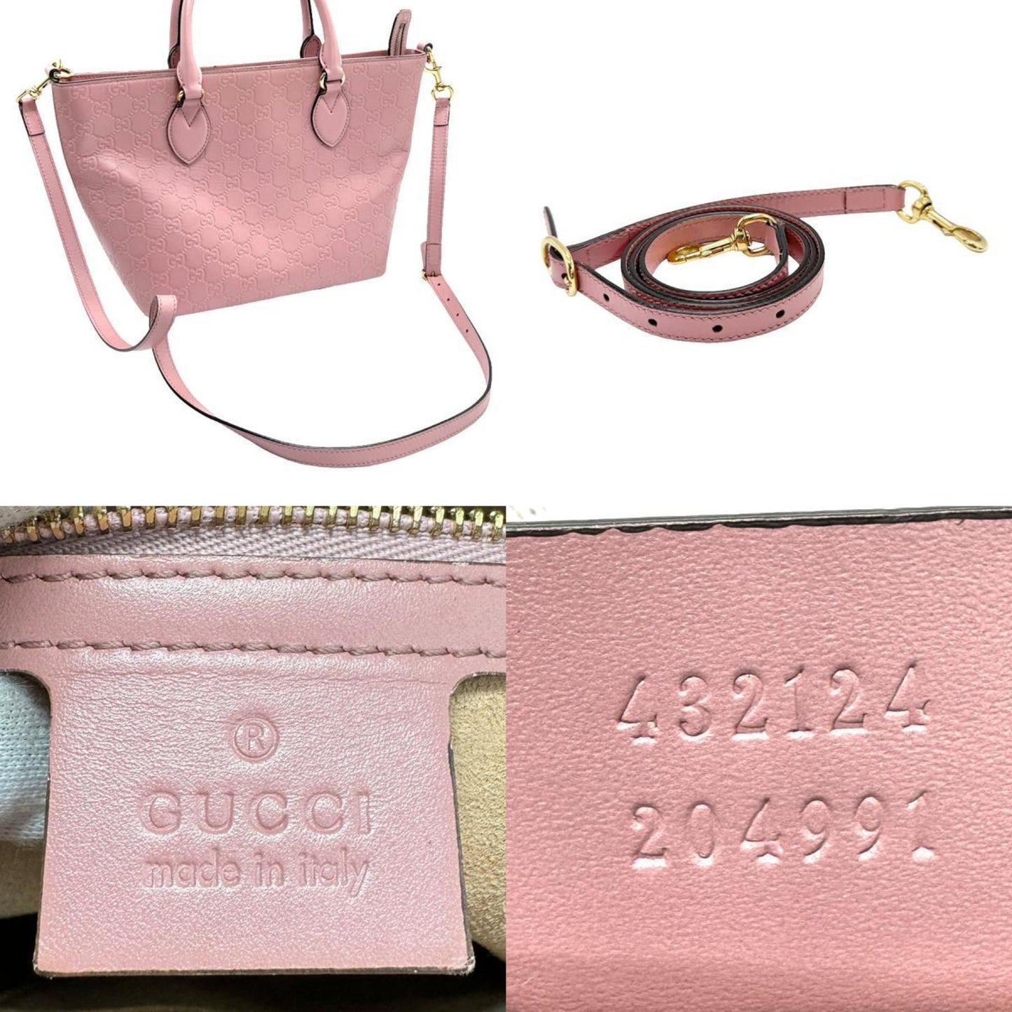 Gucci Leather Tote