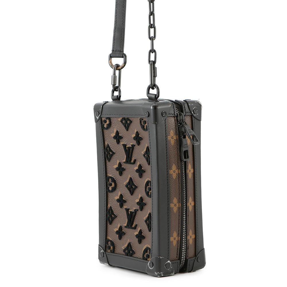 LOUIS VUITTON Vertical?Soft Trunk NoirM45044 Monogram / Toughtage