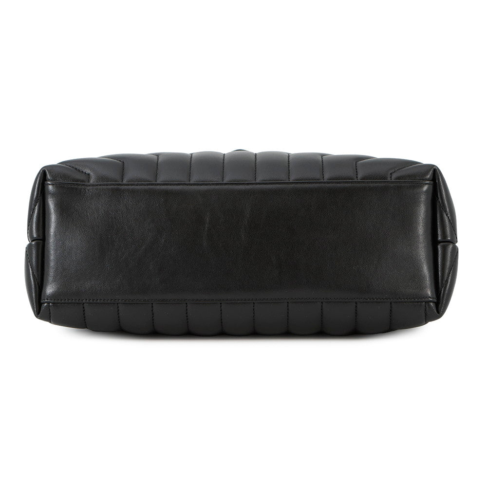 SAINT LAURENT PARIS Loulou ChainShoulder Bag Black574946 Leather Size Medium