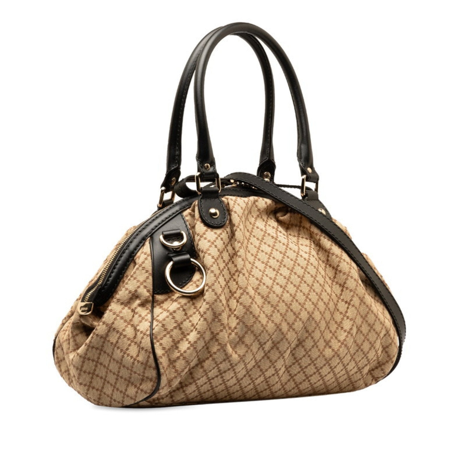 Gucci Canvas Shoulder Bag