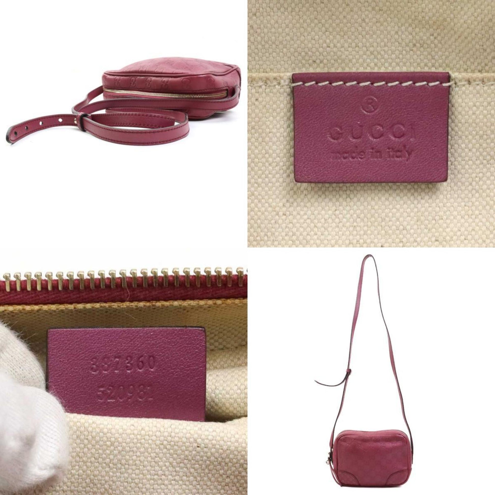 Gucci Leather Shoulder Bag