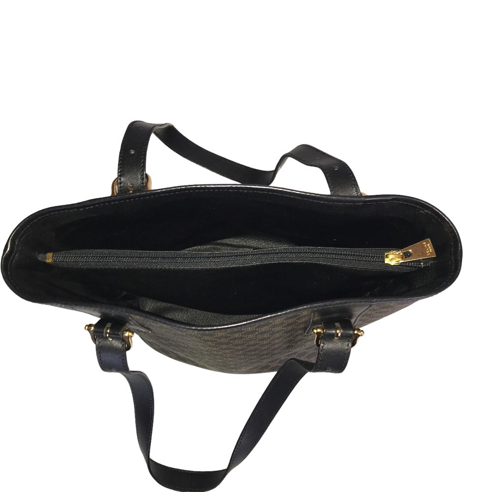 CELINE Tote Bag / PVC black Macadam Women Secondhand