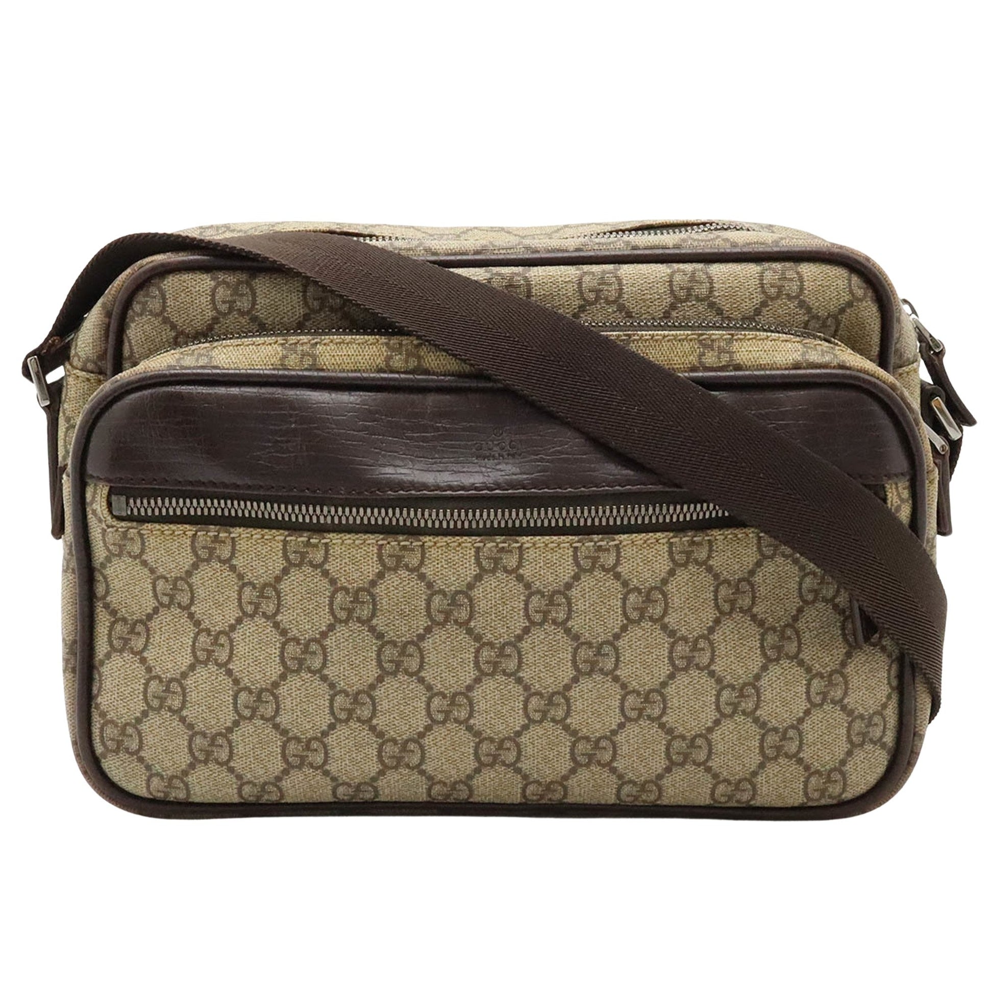 Gucci Canvas Shoulder Bag