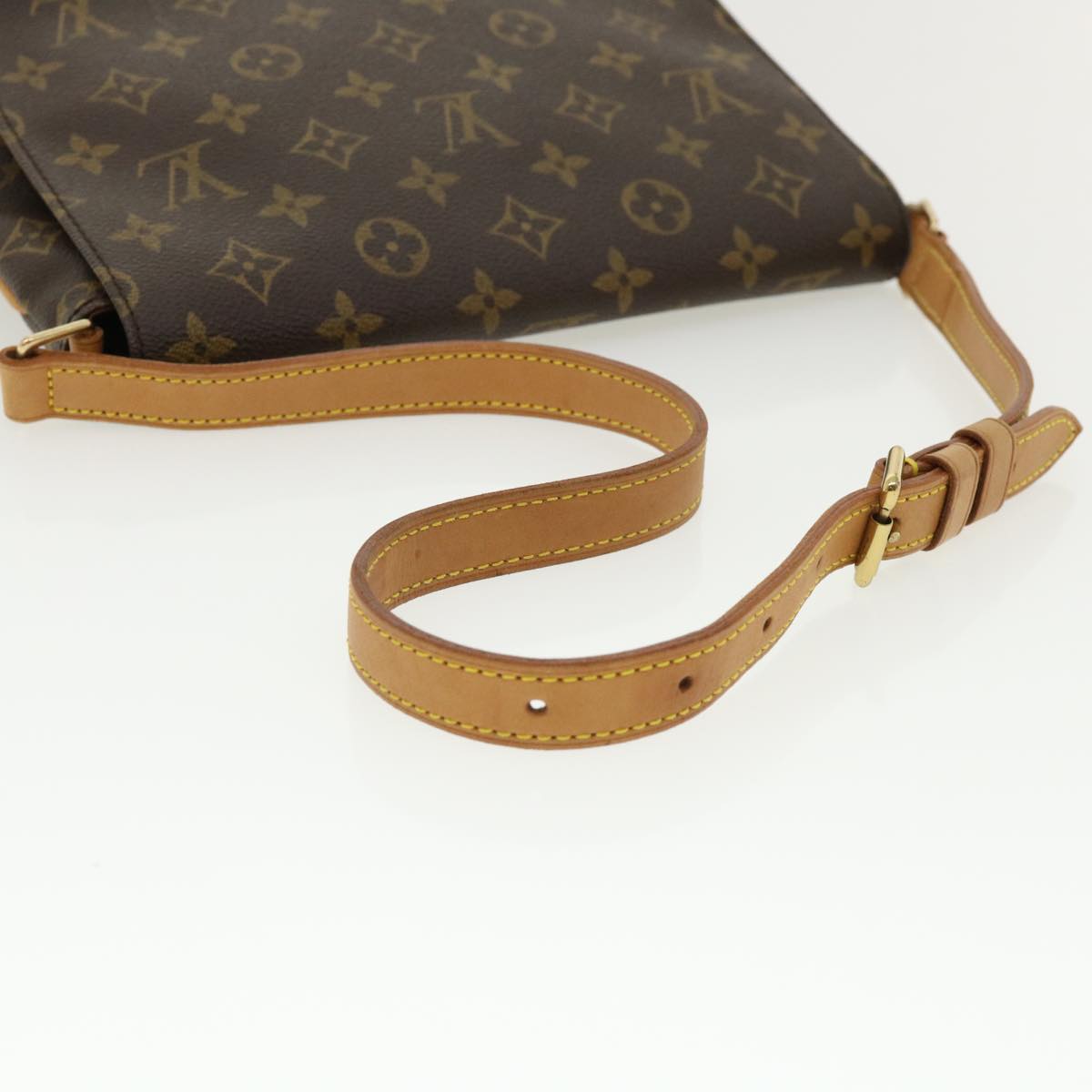 Louis Vuitton Brown Canvas Mtte Tango shoulder bag