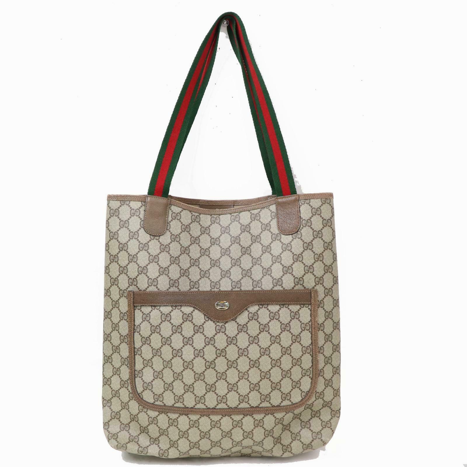 Gucci Brown PVC Tote Style 3