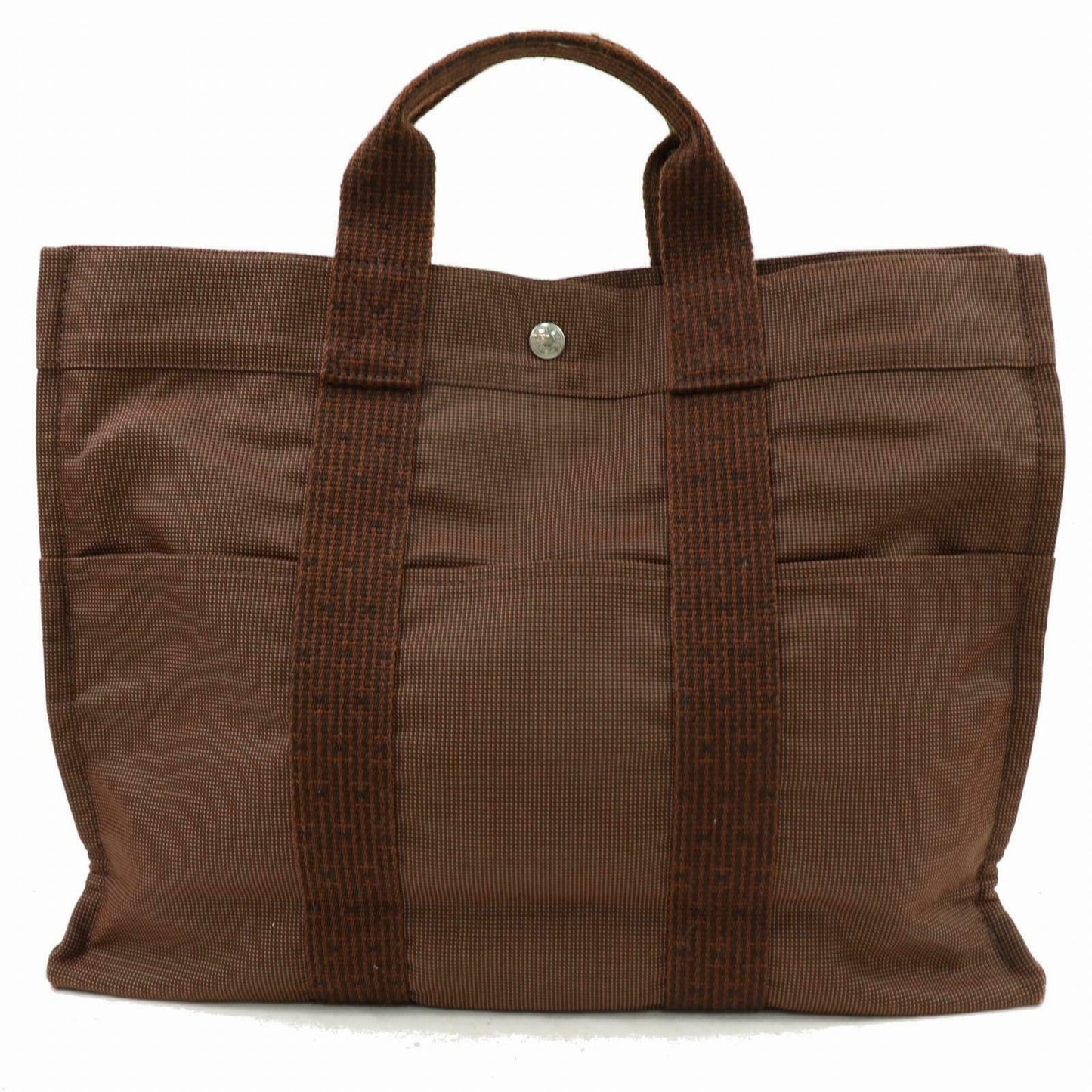 Brand Inspired Luxury Hermes Tote Bag Other Brown Canvas ( -14745)