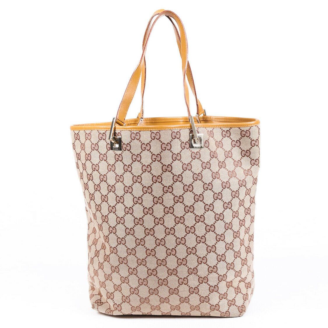 Gucci Canvas Monogram Tote Style 186