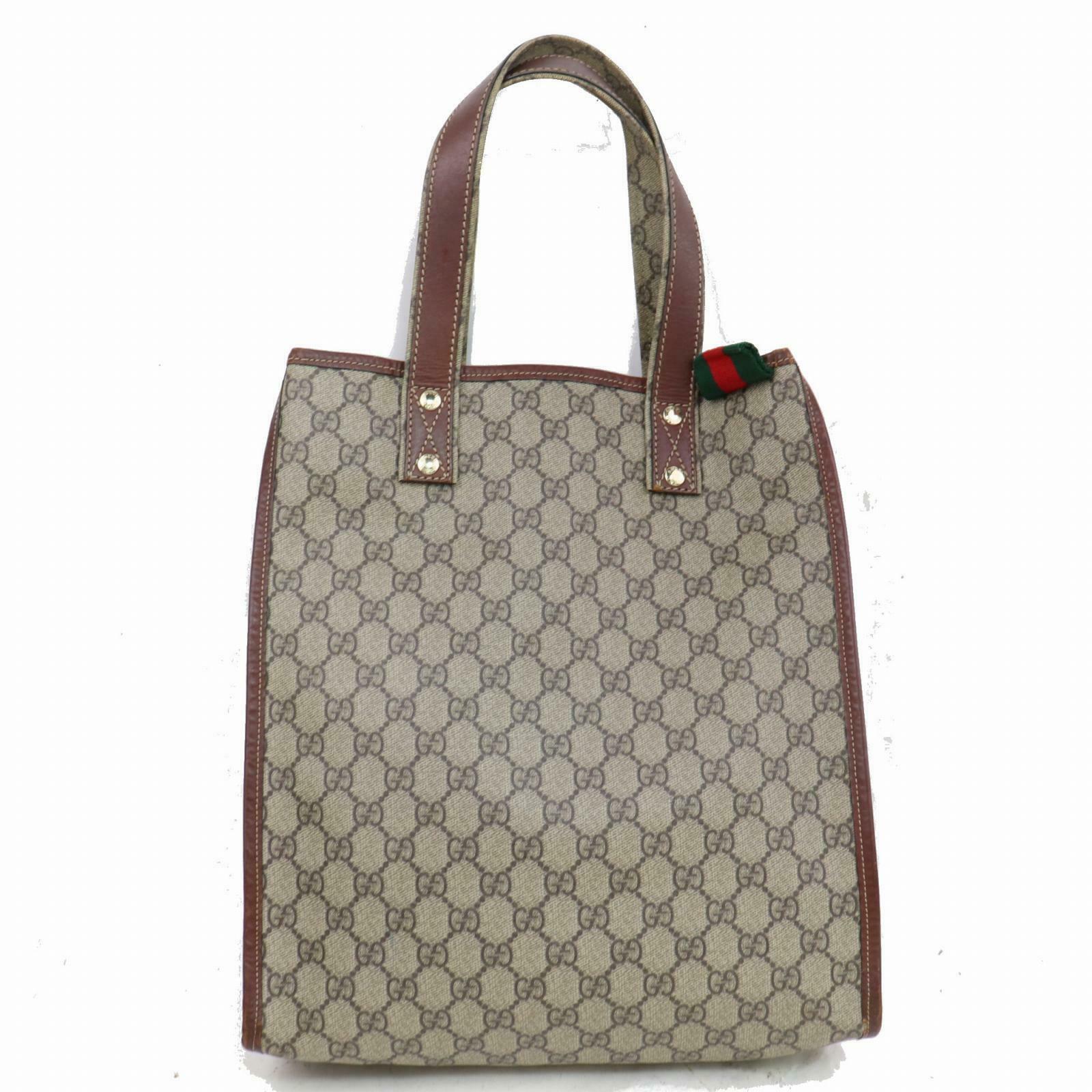 Gucci Brown PVC Tote Style 4