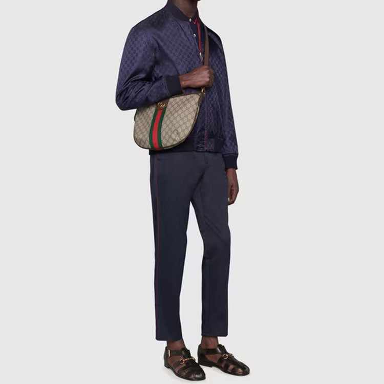 Gucci Canvas Shoulder Bag