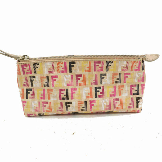 Fendi Cosmetic Pouch Beige PVC (SHC1- )