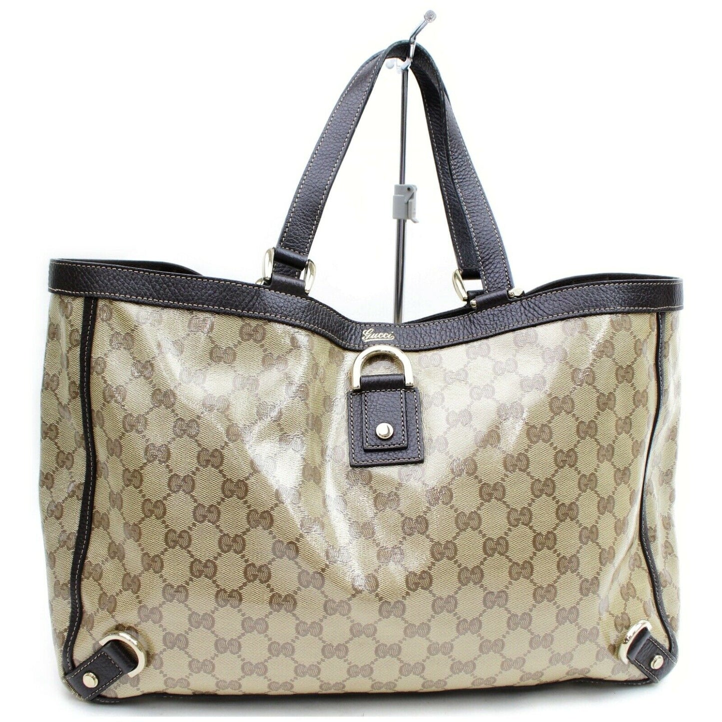Gucci Brown PVC Tote Style 7