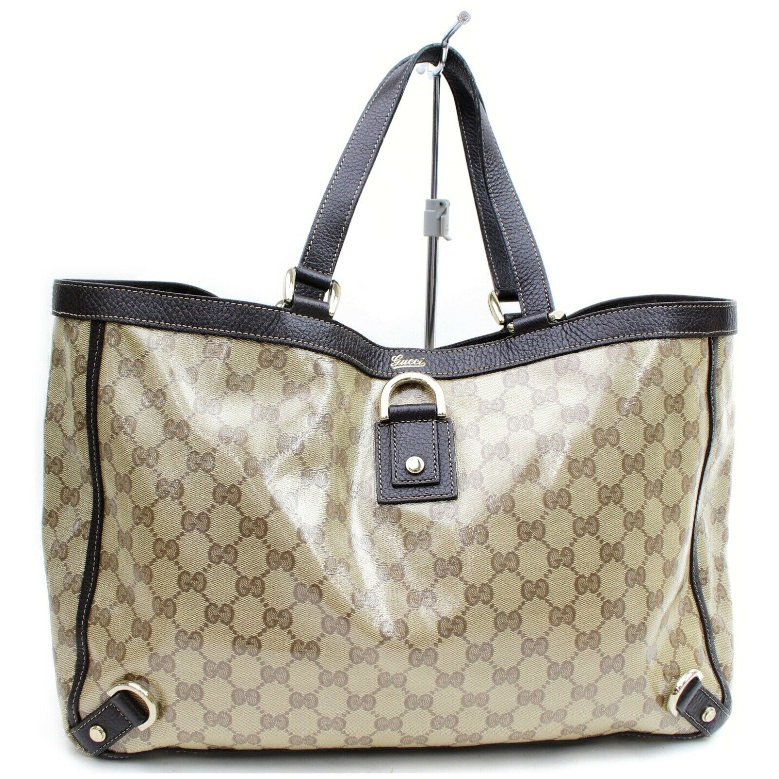 Gucci Brown PVC Tote Style 7