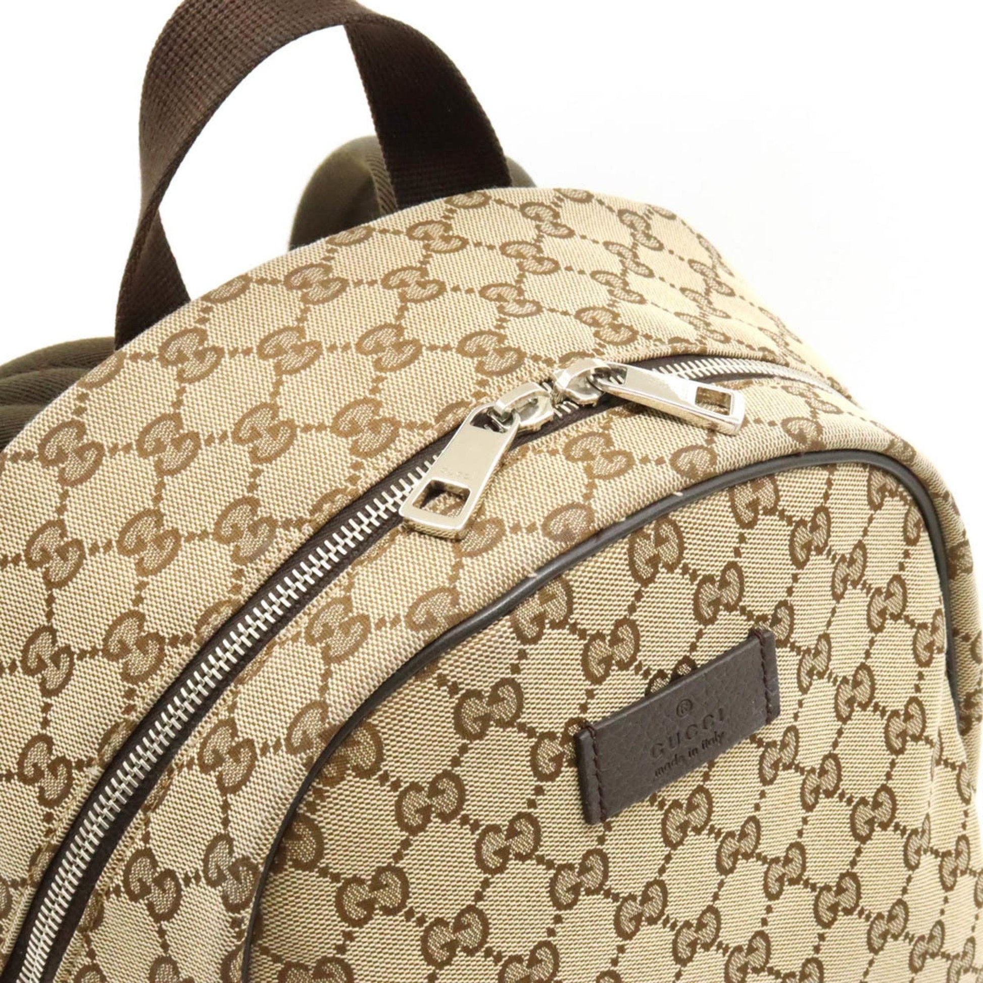 Gucci Canvas Backpack