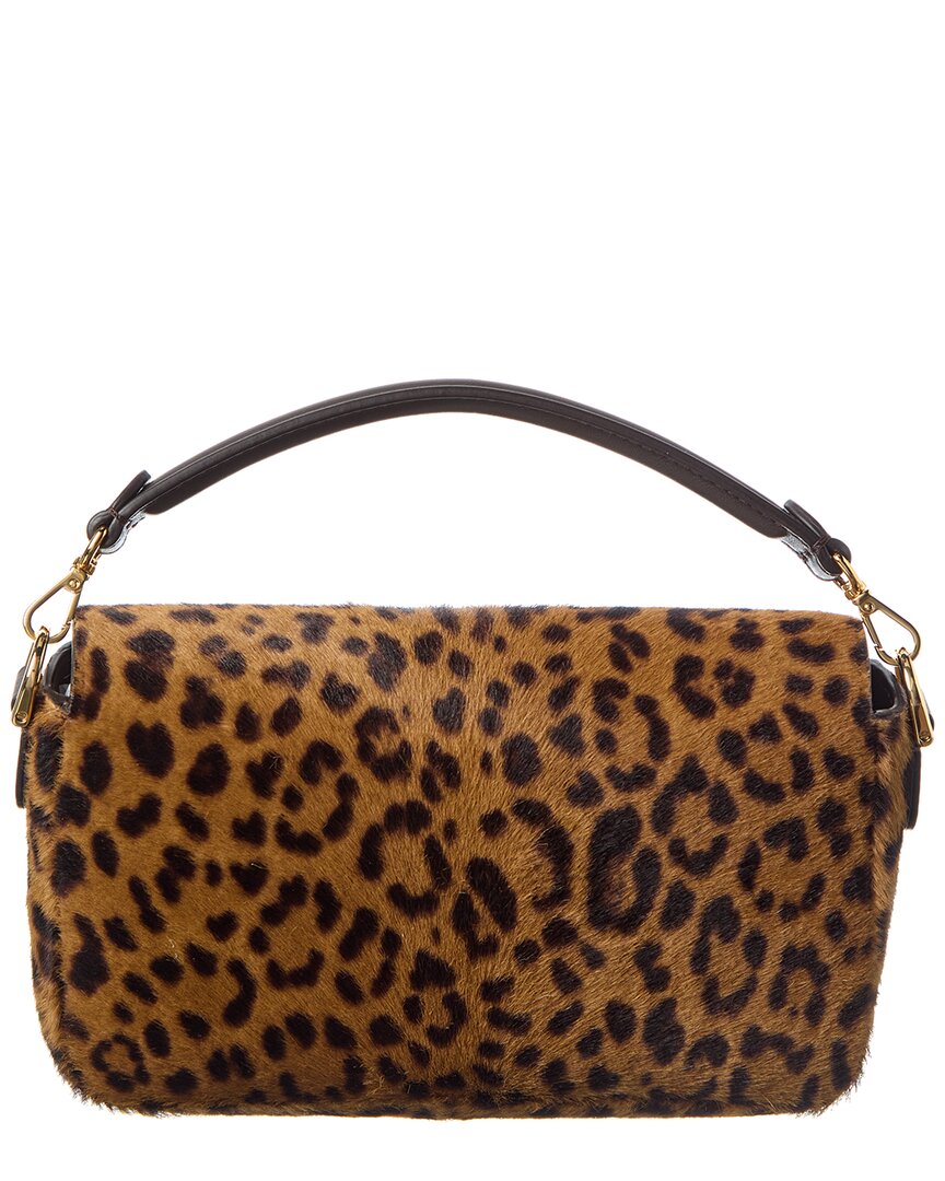 Fendi Baguette Mini Haircalf & Leather Shoulder Bag