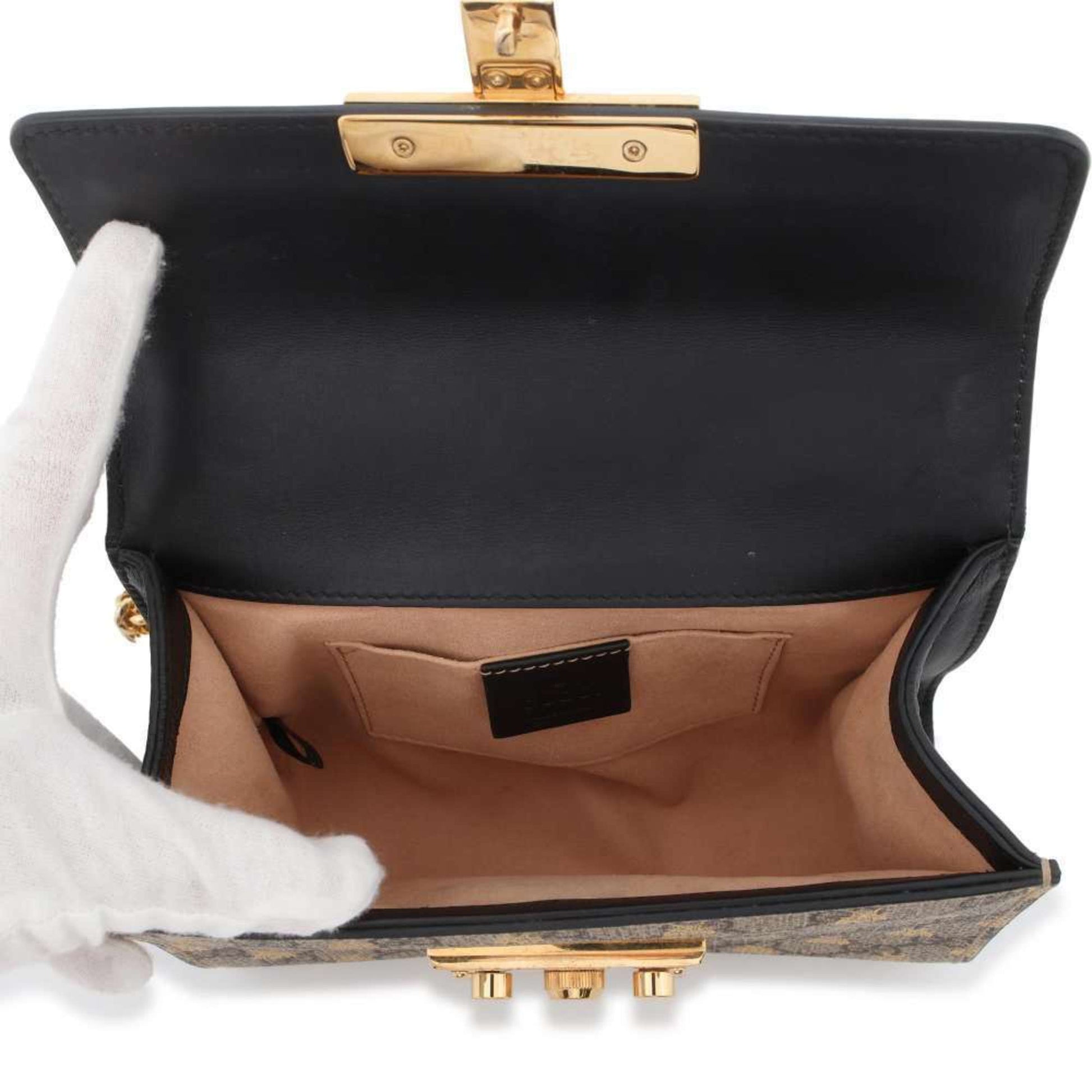 Gucci Canvas Shoulder Bag