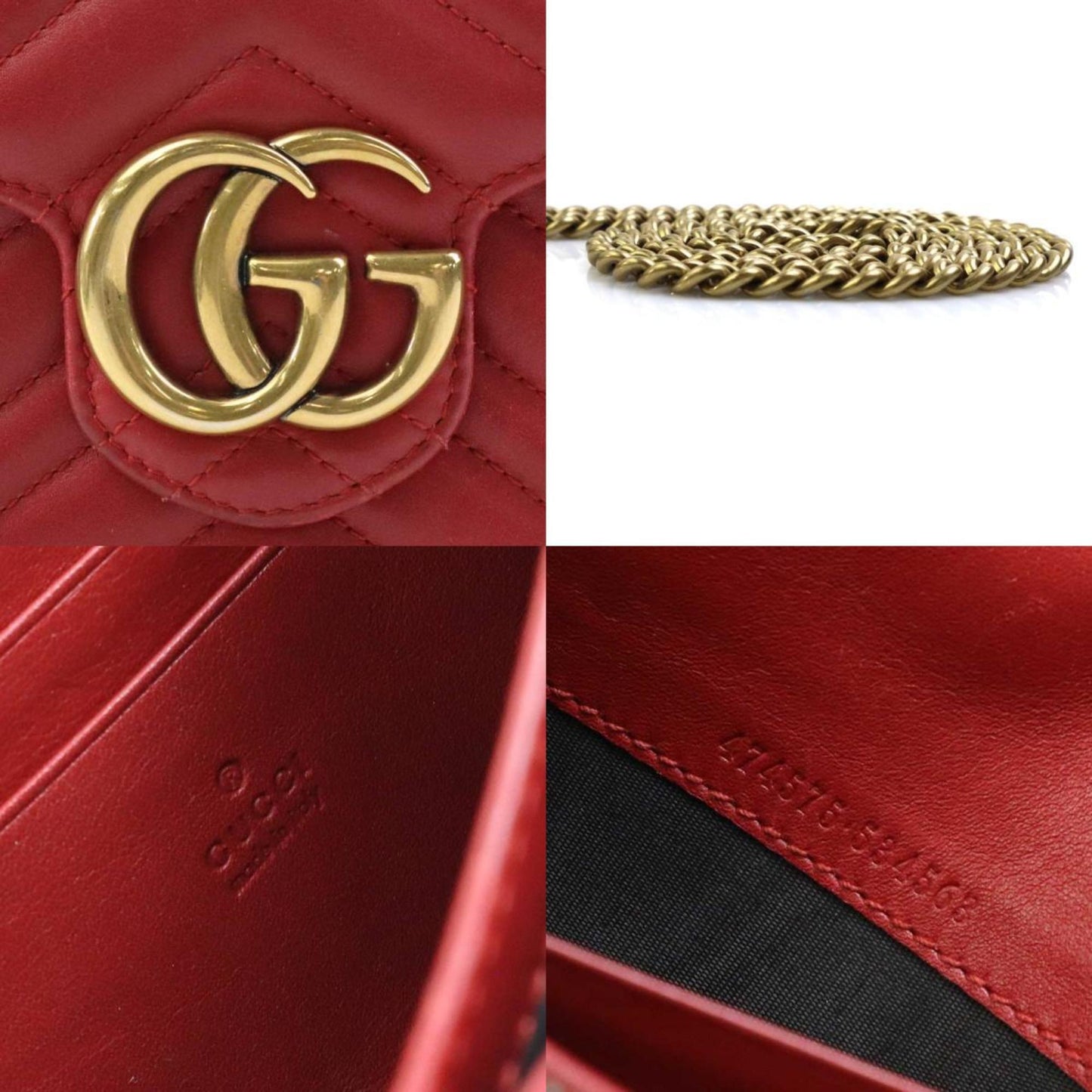 Gucci Leather Shoulder Bag