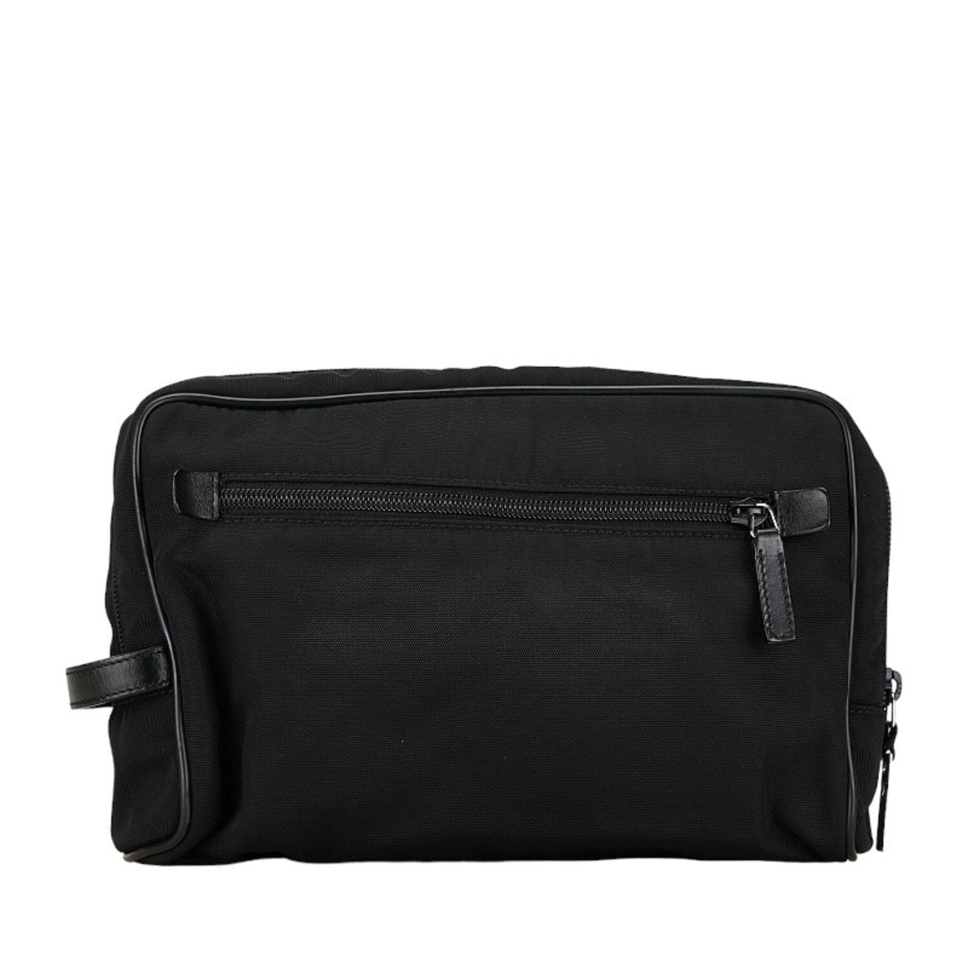 Gucci Nylon Canvas Clutch