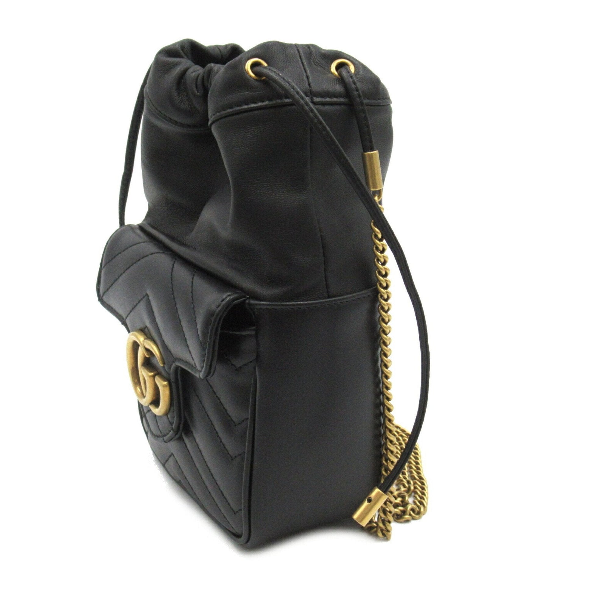 Gucci Leather Shoulder Bag