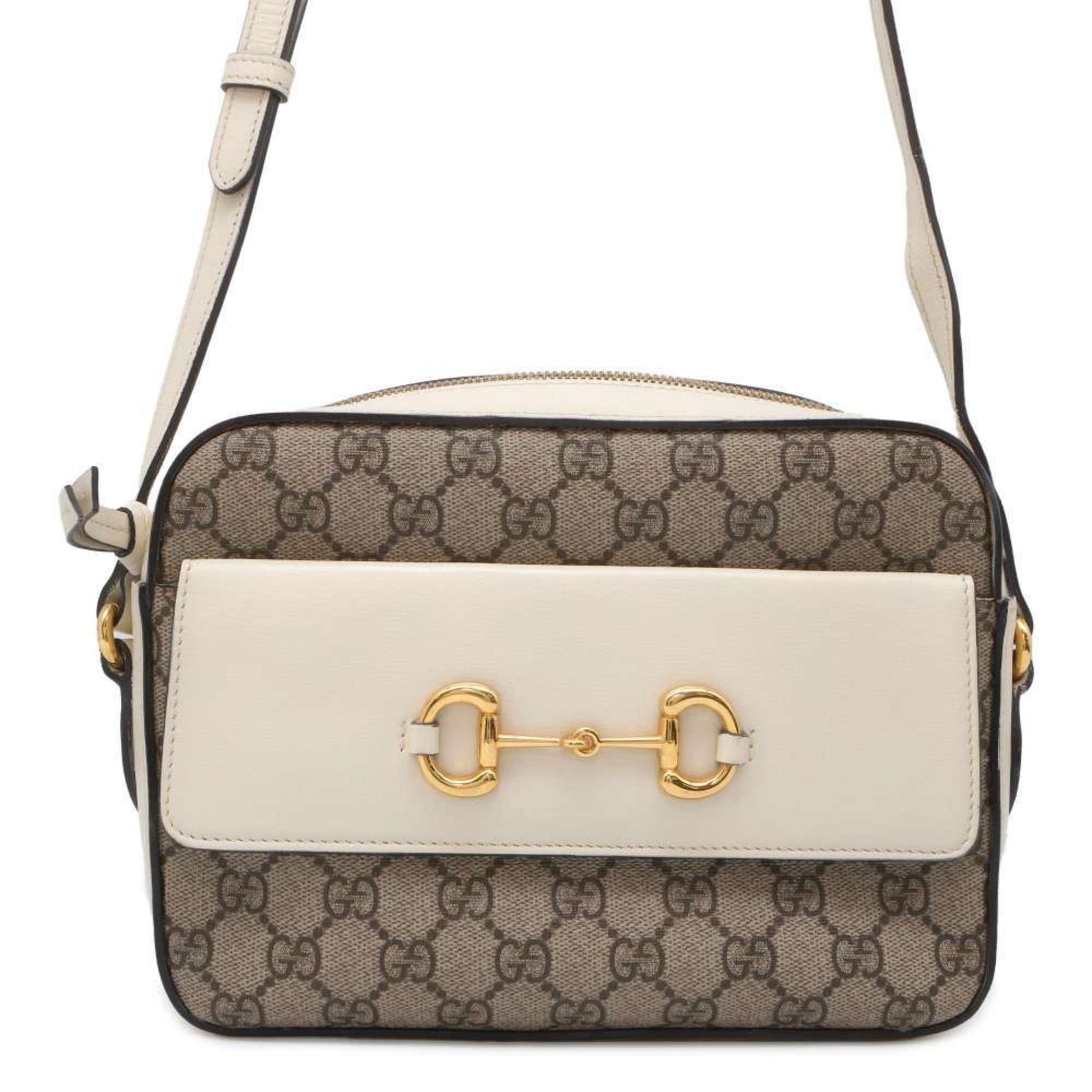 Gucci Lou Canvas Shoulder Bag