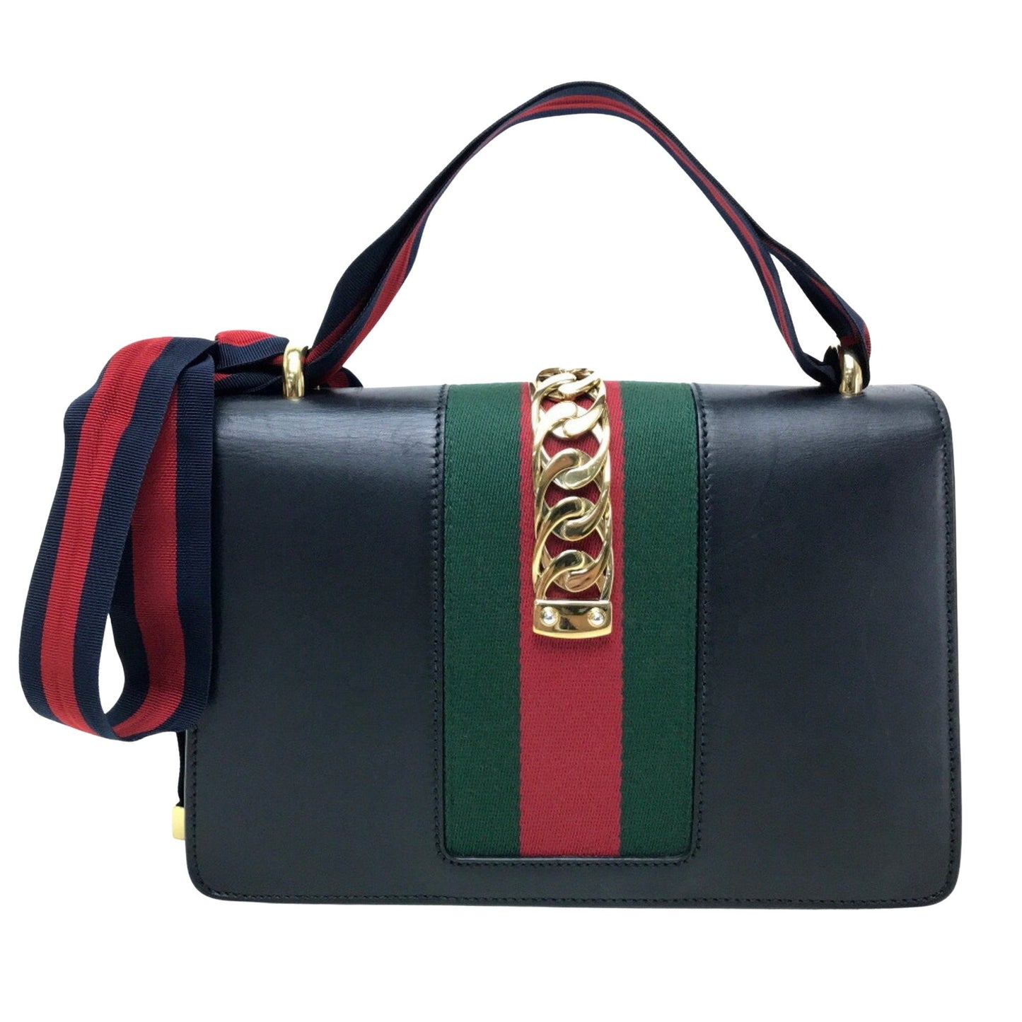 Gucci Leather Shoulder Bag