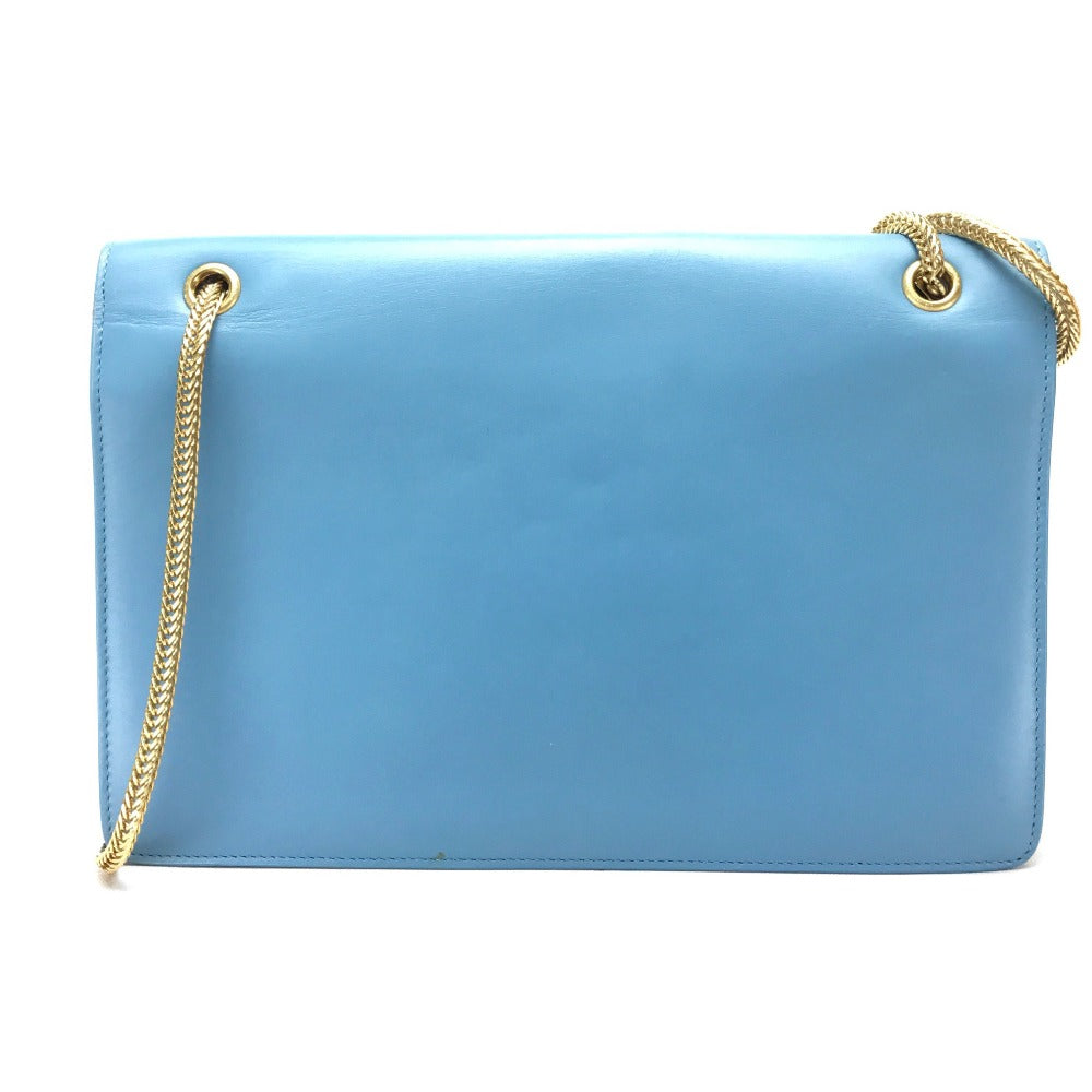 SAINT LAURENT PARIS Shoulder Bag leather sky blue Shoulder Crossbody Shoulder Bag Women