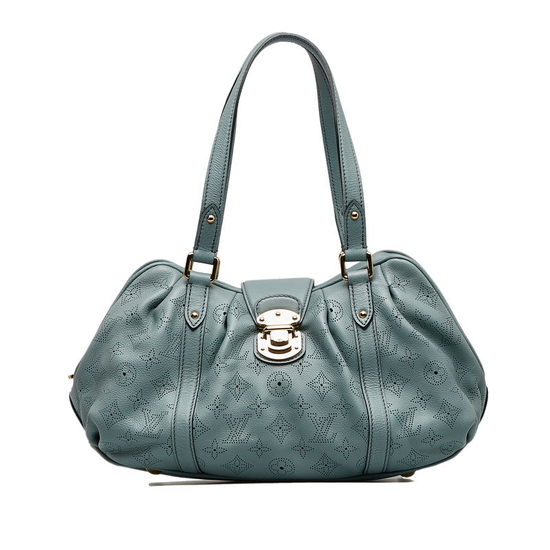 Louis Vuitton Monogram Ma Runner PM Handbag Blue Shell Pants Ladies LOUIS VUITTON