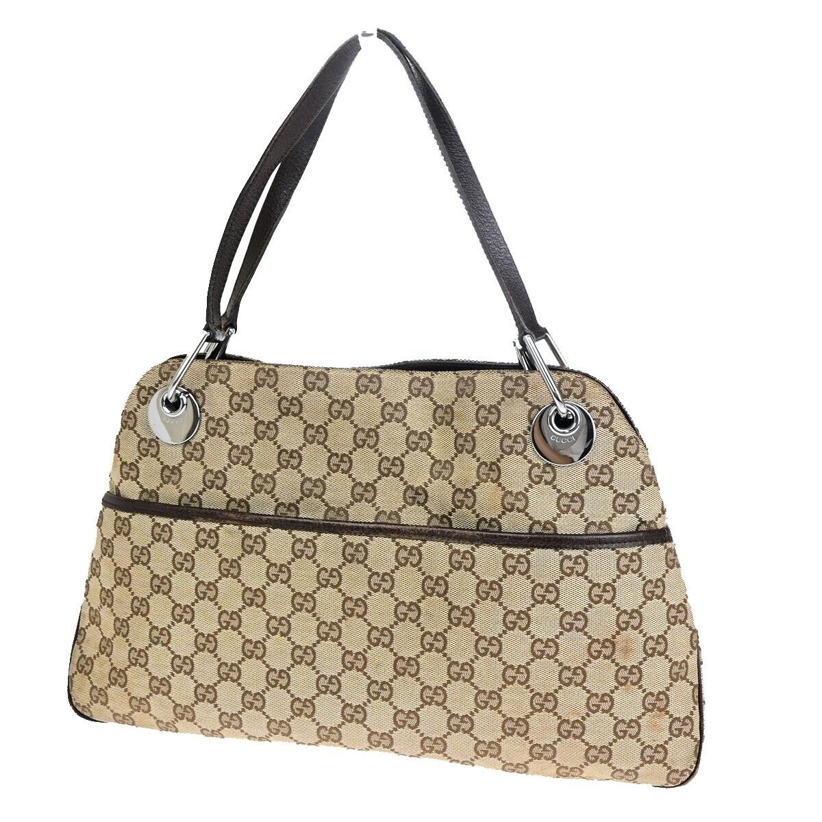 Gucci Canvas Shoulder Bag