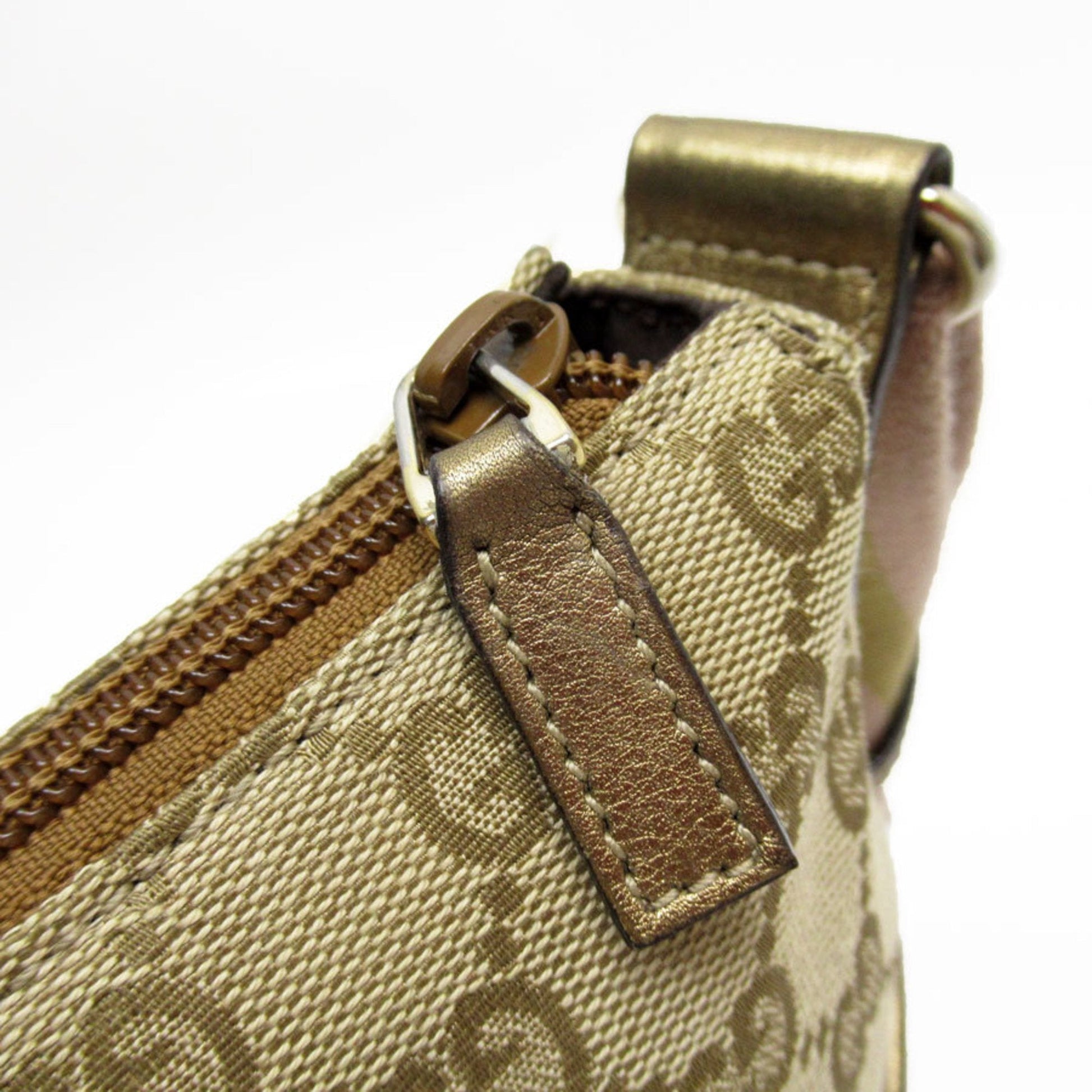 Gucci Canvas Shoulder Bag