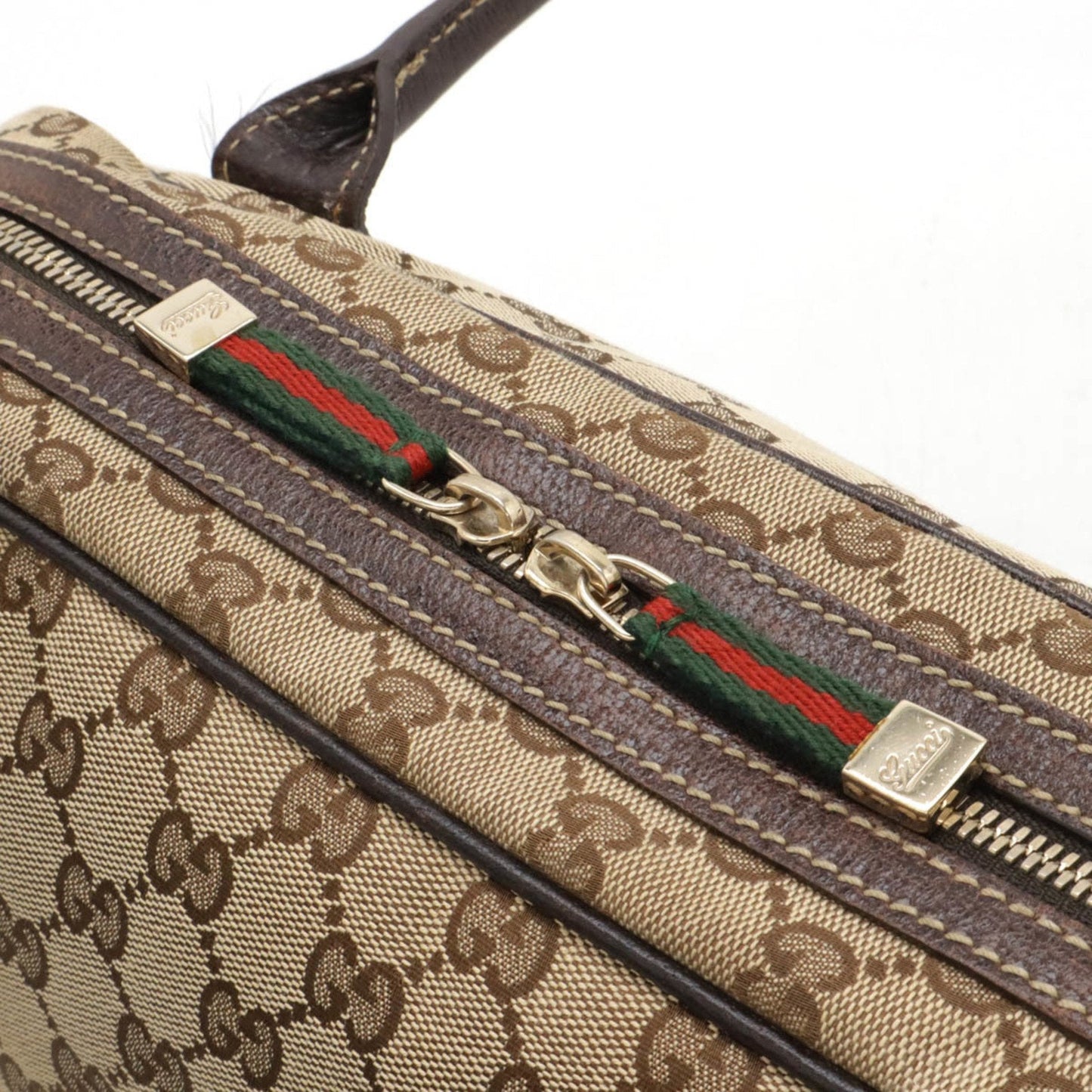 Gucci Canvas Shoulder Bag
