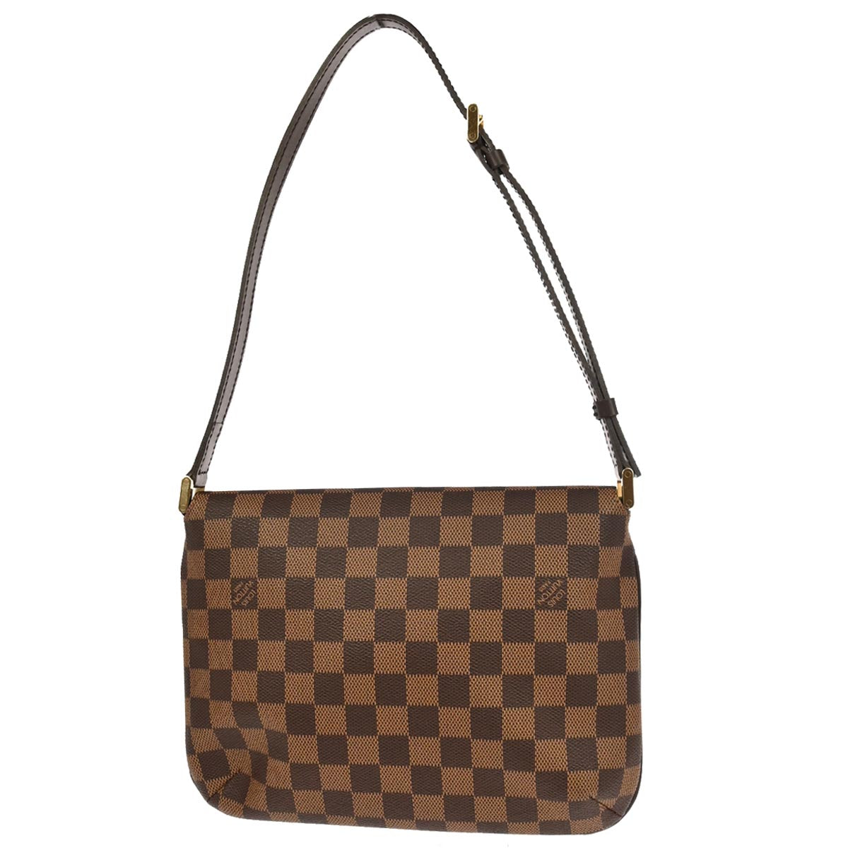 Louis Vuitton 2002 Damier Musette Tango Short Shoulder Bag N51255