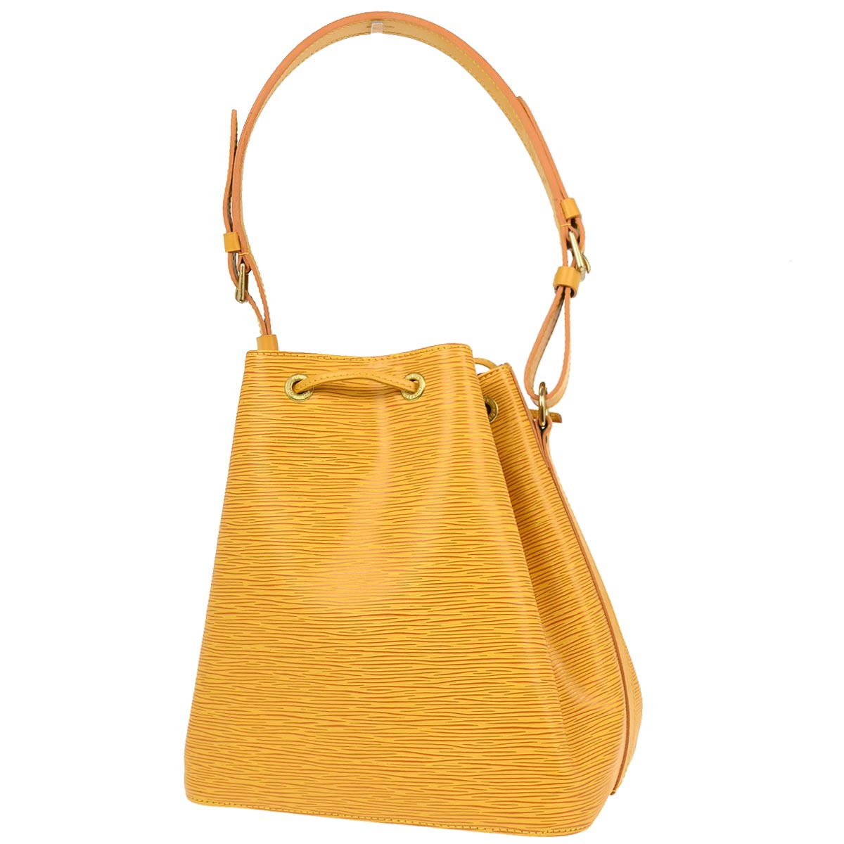 Louis Vuitton 1996 Yellow Epi Petite Noe Shoulder Bag M44109