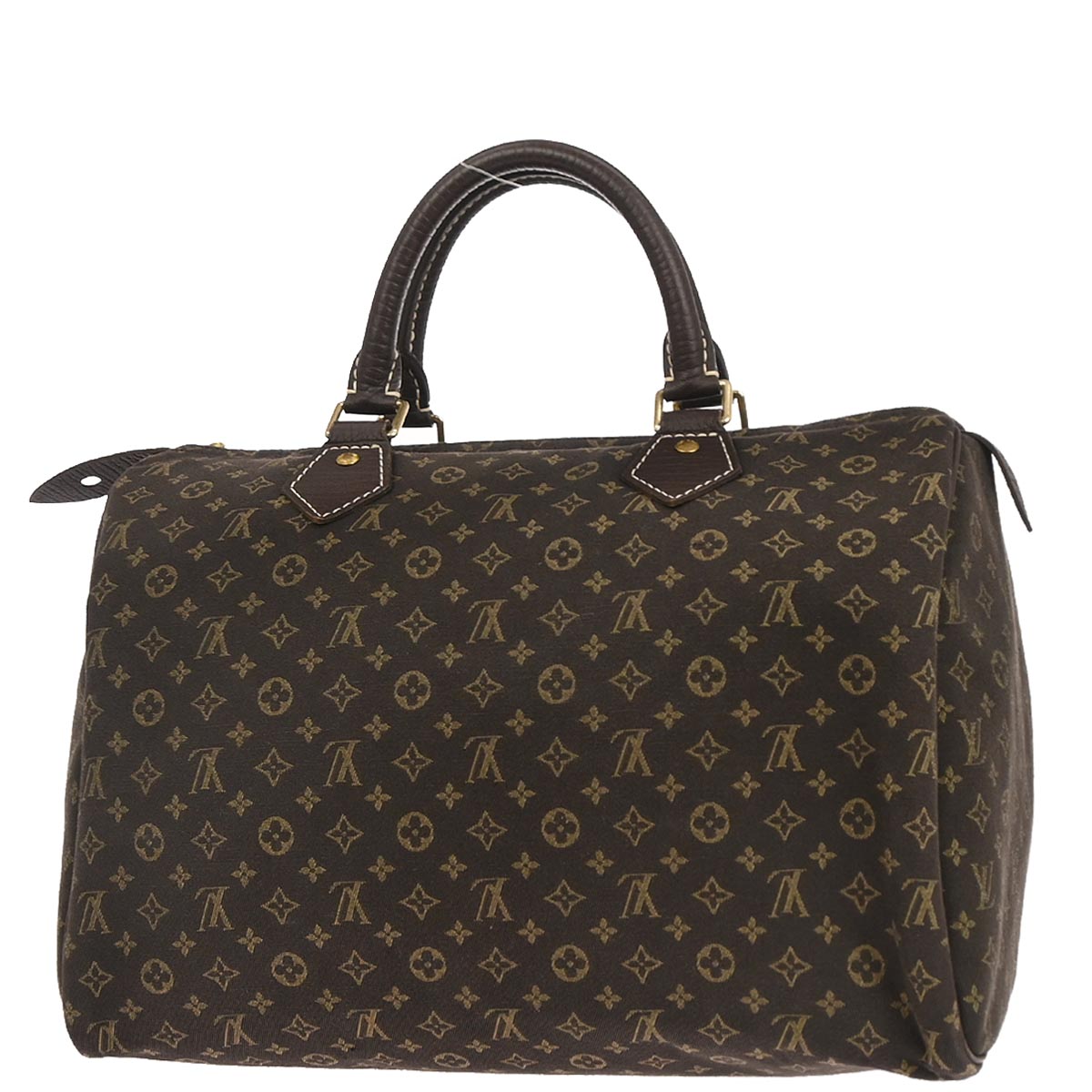Louis Vuitton 2007 Brown Monogram Mini Lin 30 Handbag M95224
