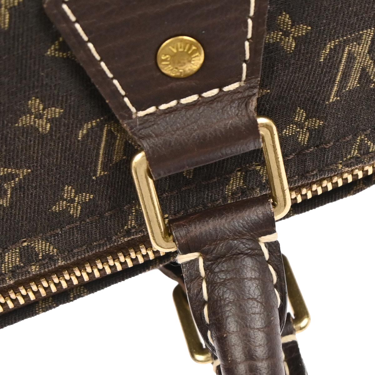 Louis Vuitton 2007 Brown Monogram Mini Lin 30 Handbag M95224