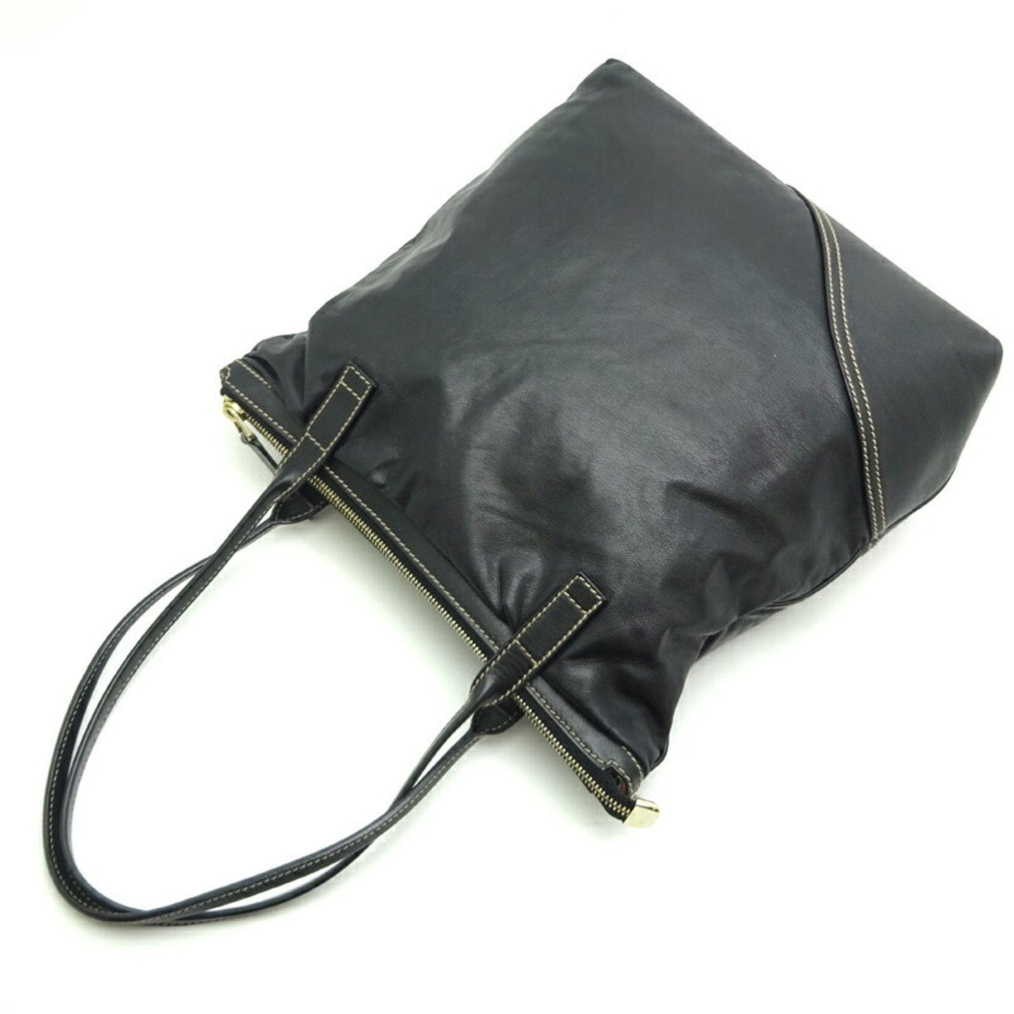 Gucci Leather Canvas Tote