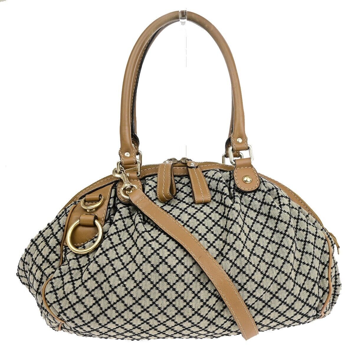 Gucci Canvas Shoulder Bag