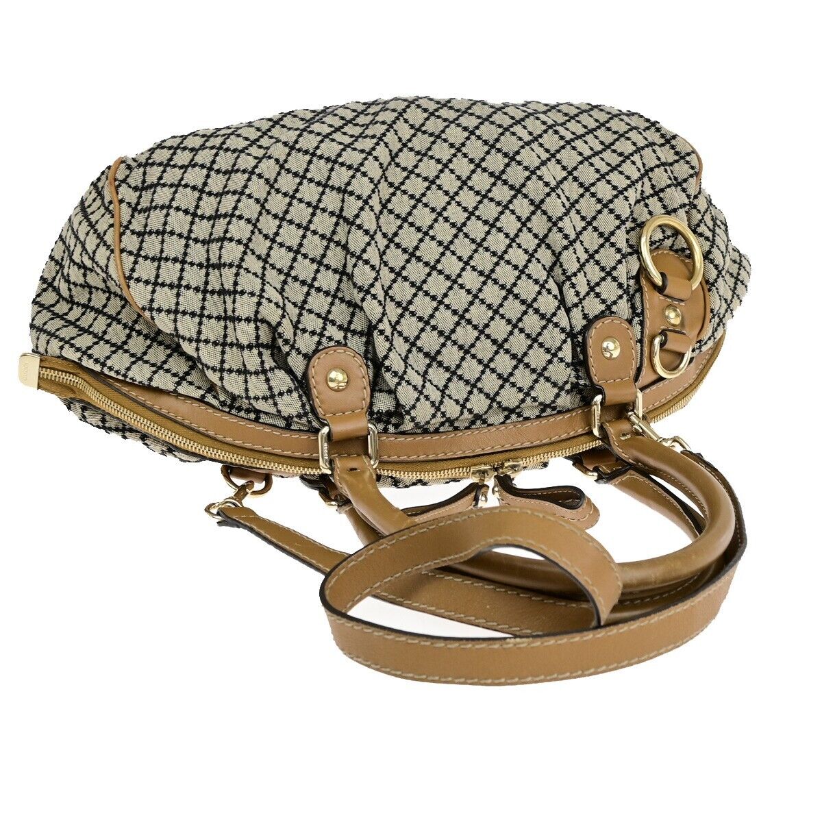 Gucci Canvas Shoulder Bag