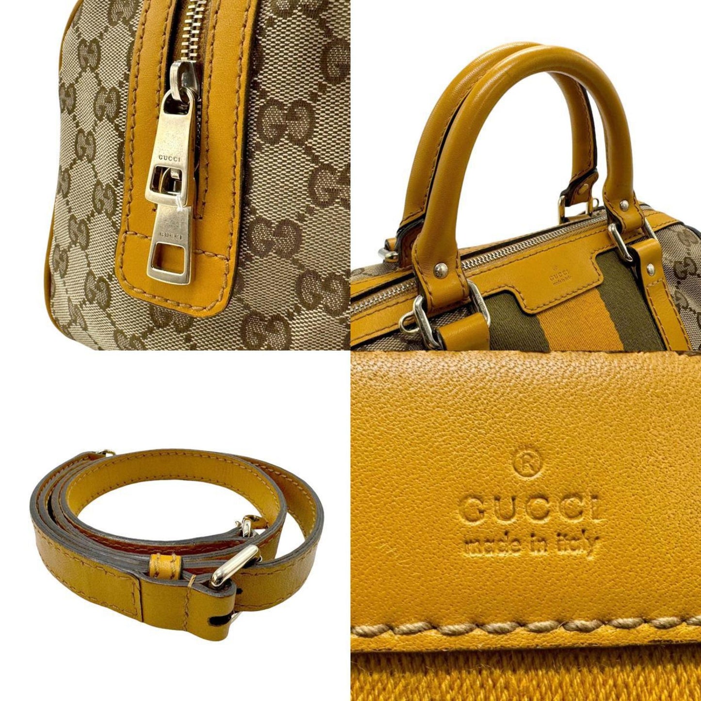 Gucci Canvas Shoulder Bag