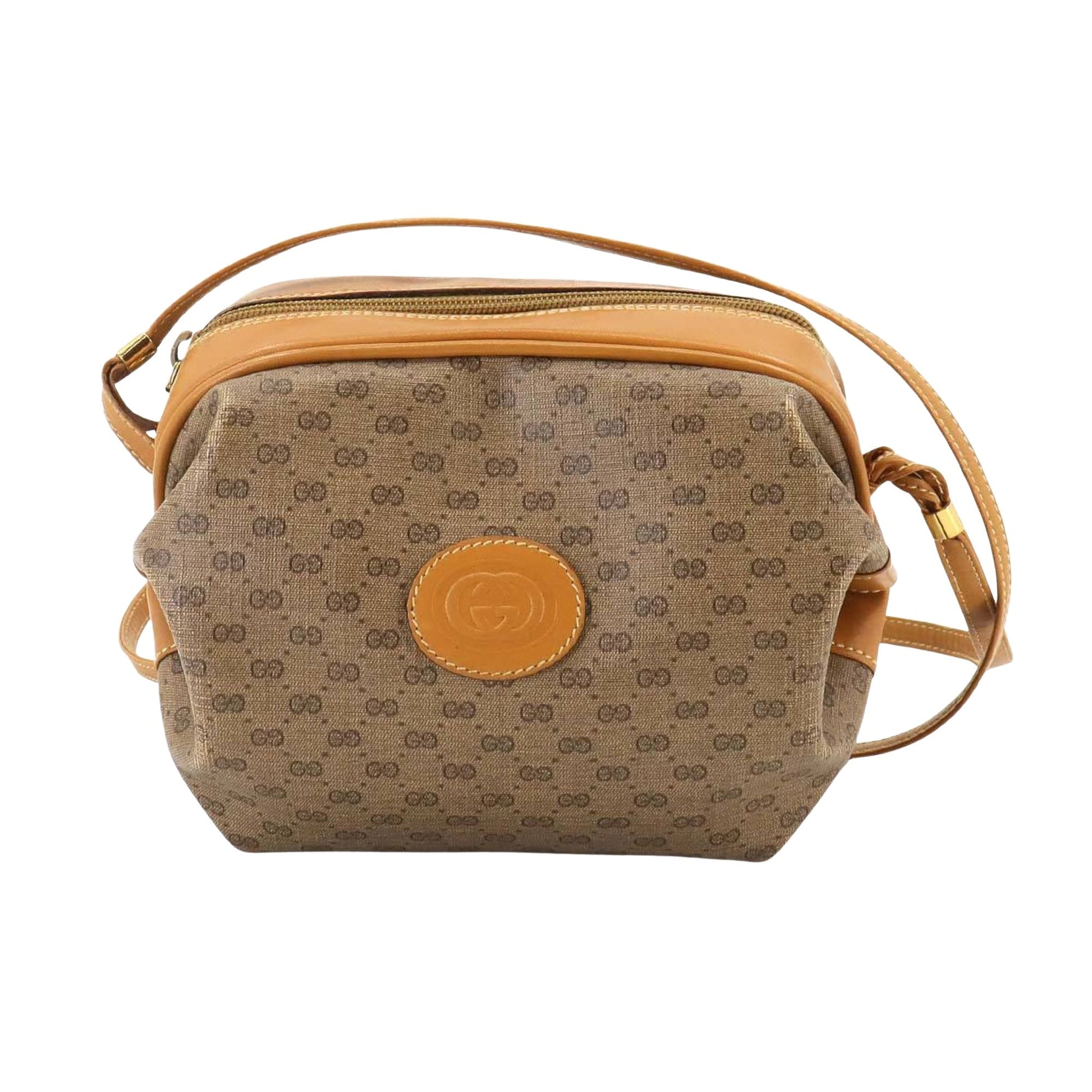 Gucci Canvas Shoulder Bag