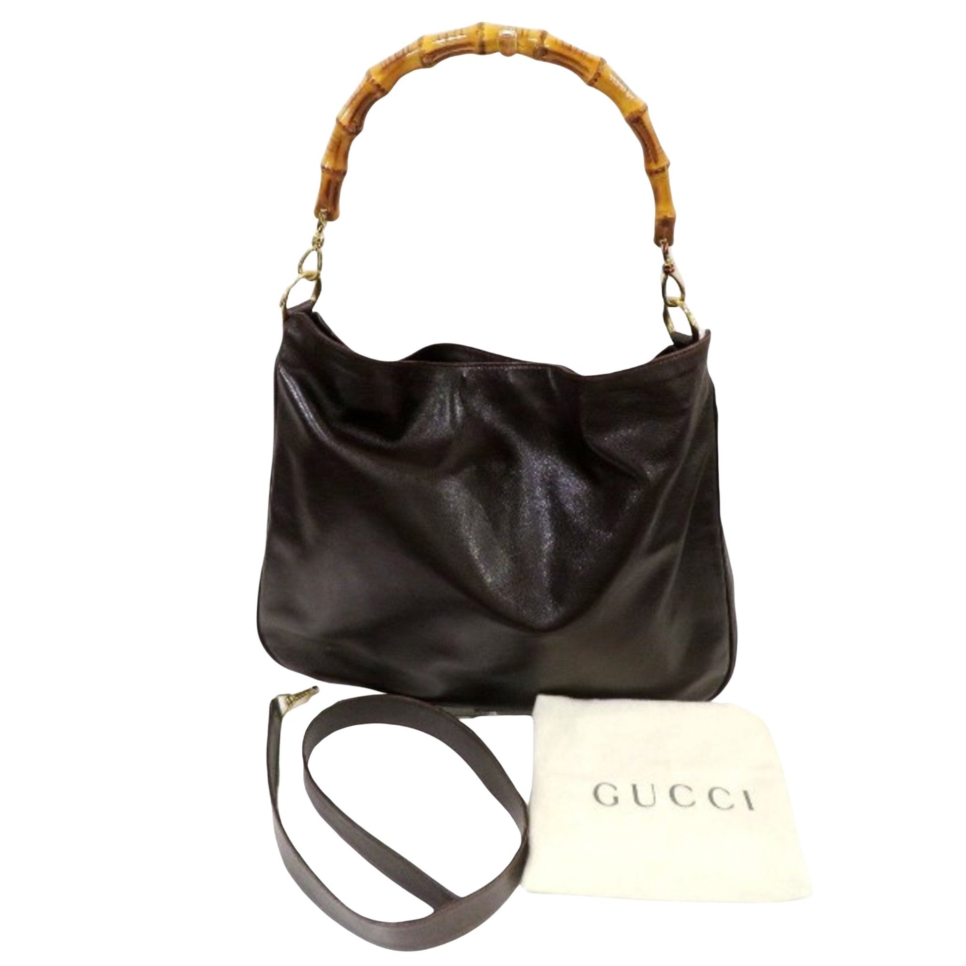 Gucci Leather Shoulder Bag