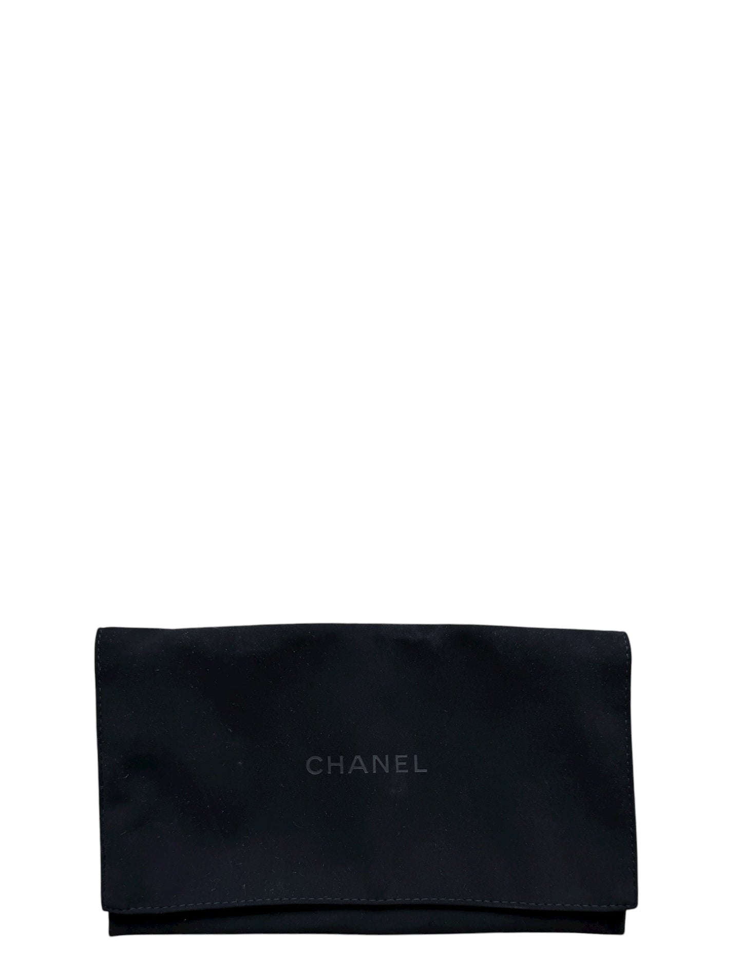 Chanel Black Lambskin Quilted Pearl Top Handle Micro Bag