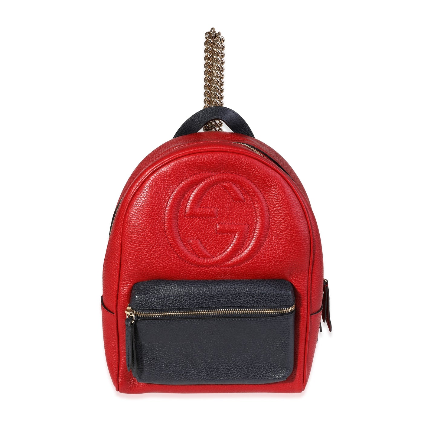 Gucci Monogram Chain Leather Shoulder Bag