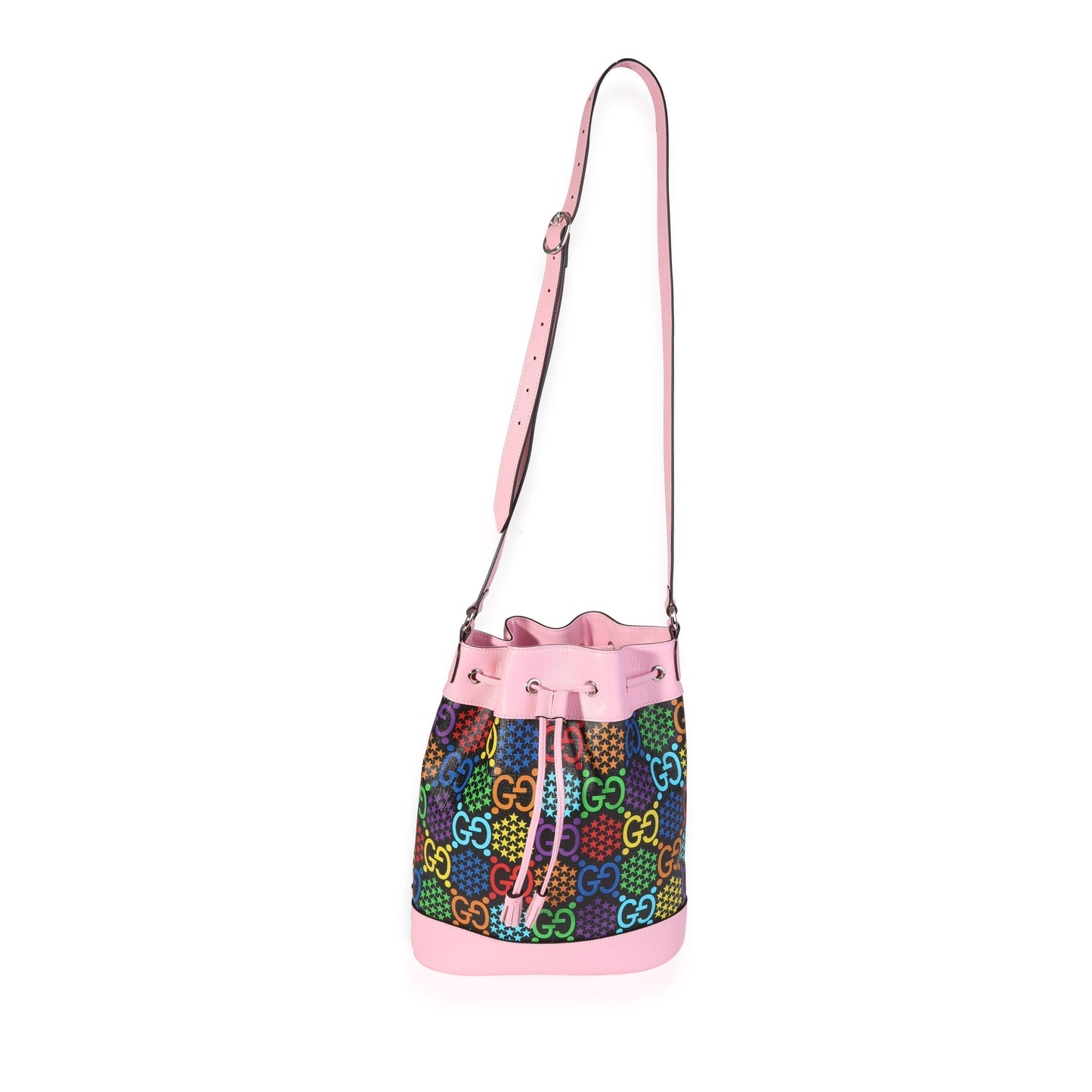 Gucci Monogram Leather Canvas Crossbody